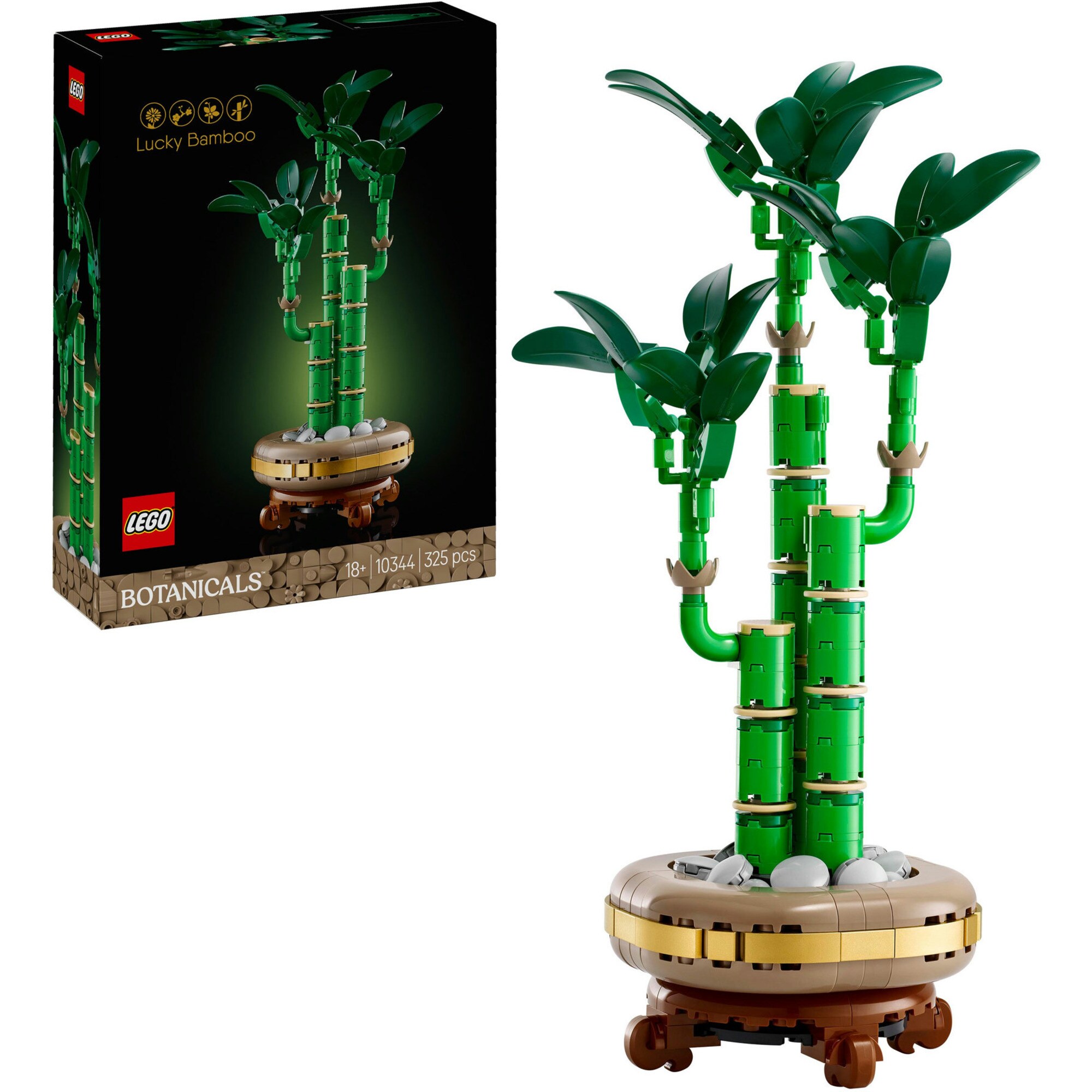 LEGO Konstruktionsspielzeug Botanicals Gl&uuml;cks-Bambus - Bild 1