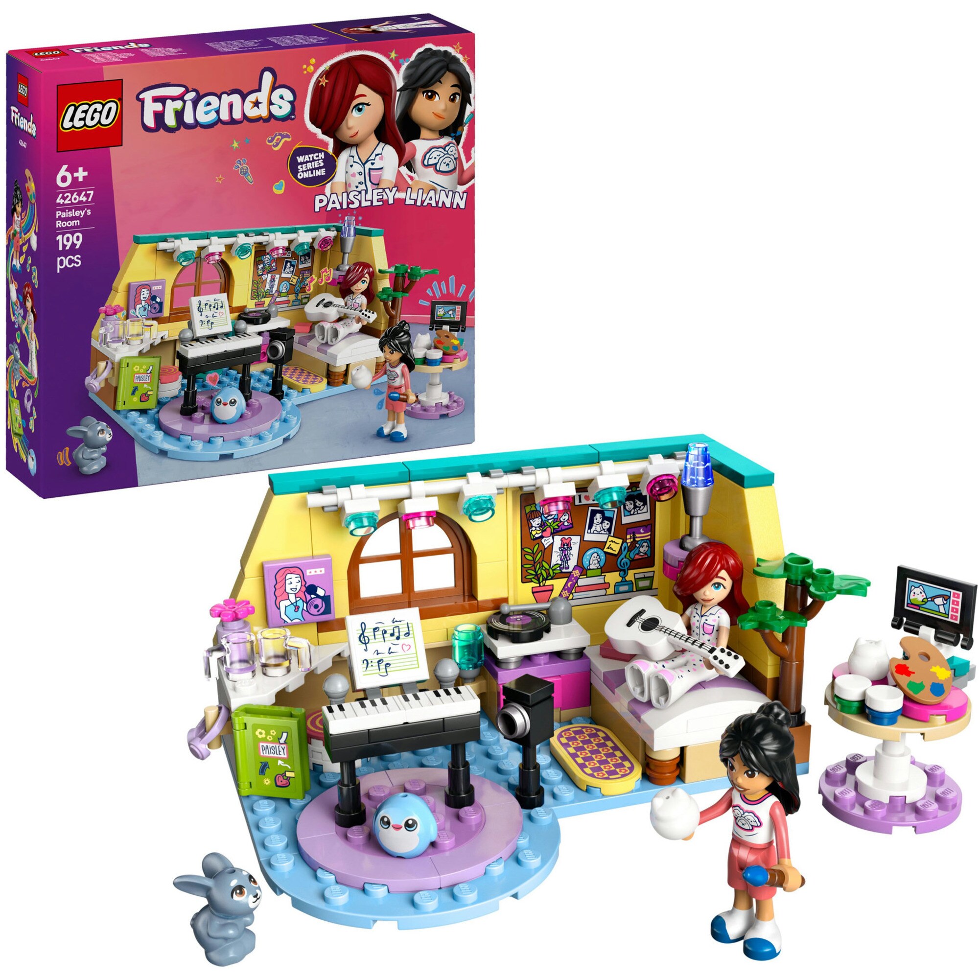LEGO Konstruktionsspielzeug Friends Paisleys Zimmer - Bild 1