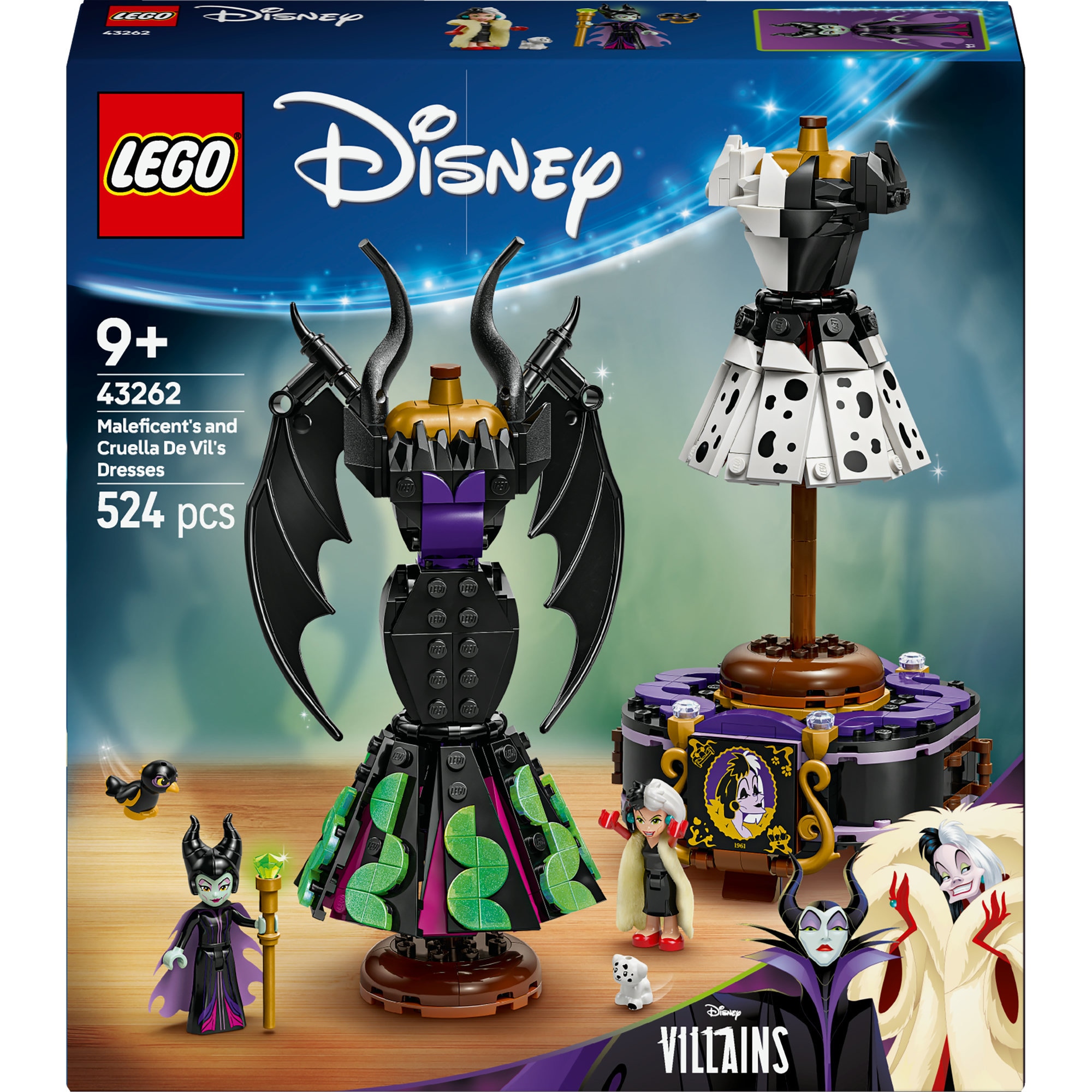 LEGO Konstruktionsspielzeug Disney Classic Die Kleider von Malefiz & Cruella de Vil - Bild 1