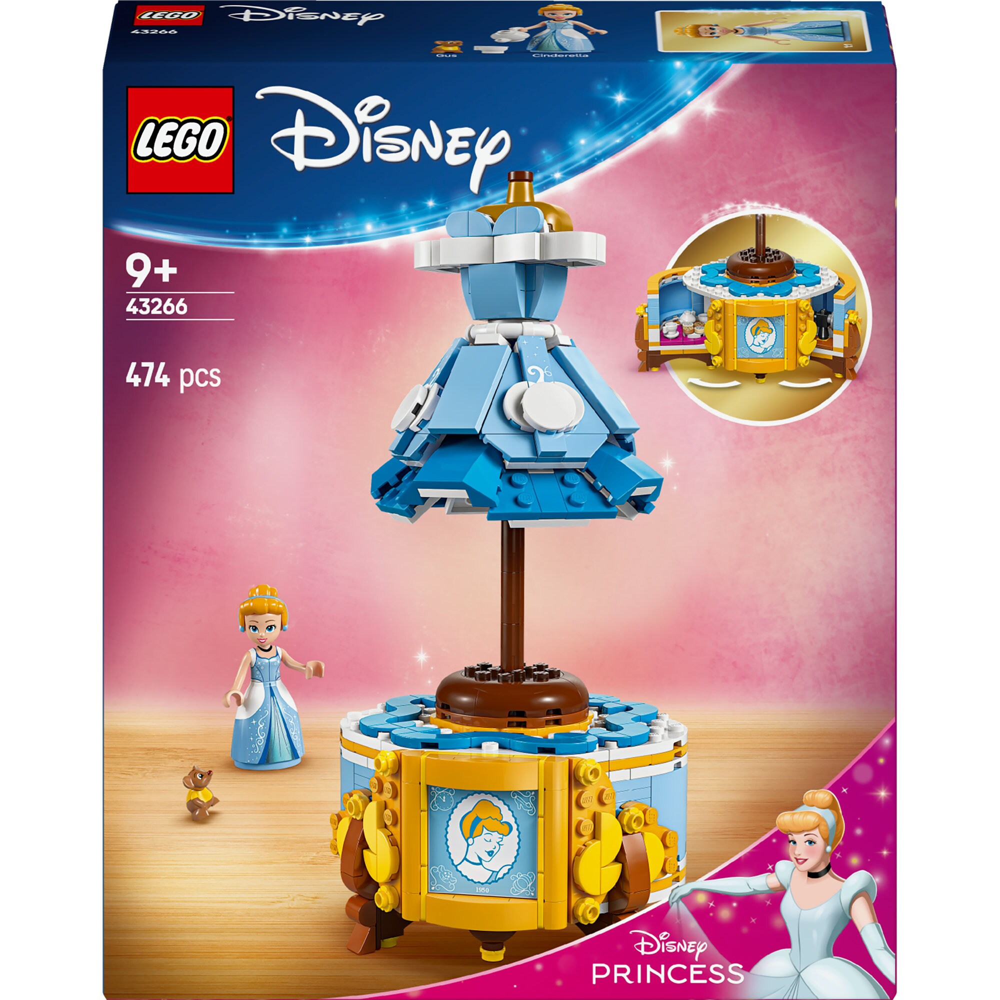 LEGO Konstruktionsspielzeug Disney Princess Cinderellas Kleid - Bild 1