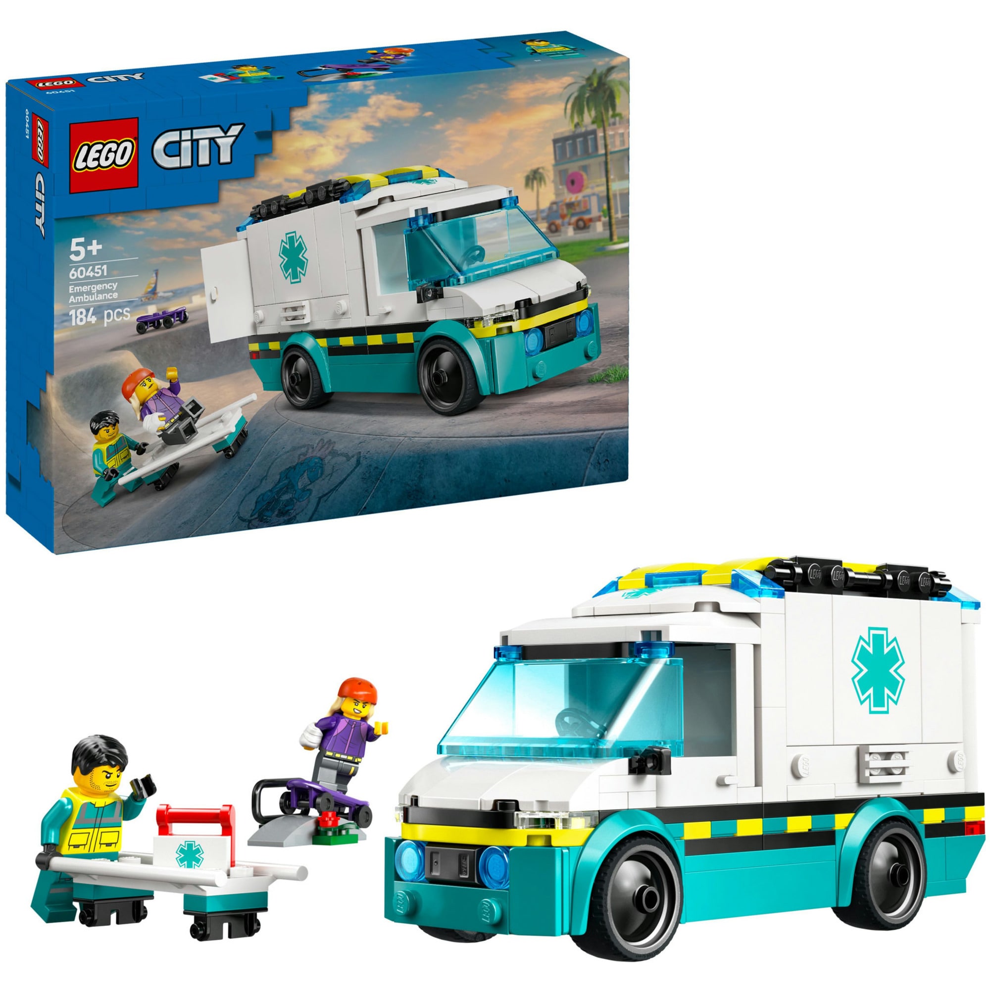 LEGO Konstruktionsspielzeug City Rettungswagen - Bild 1