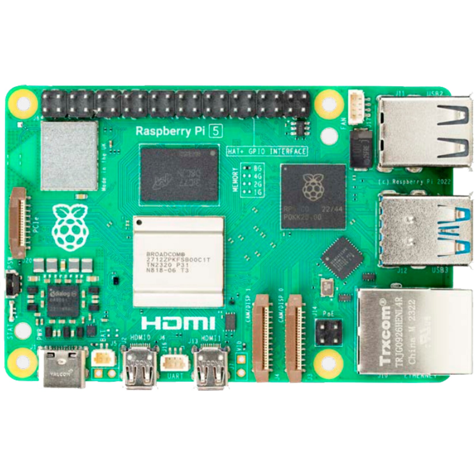 Raspberry Pi Mainboard Raspberry Pi 5 2GB | 05056561803302