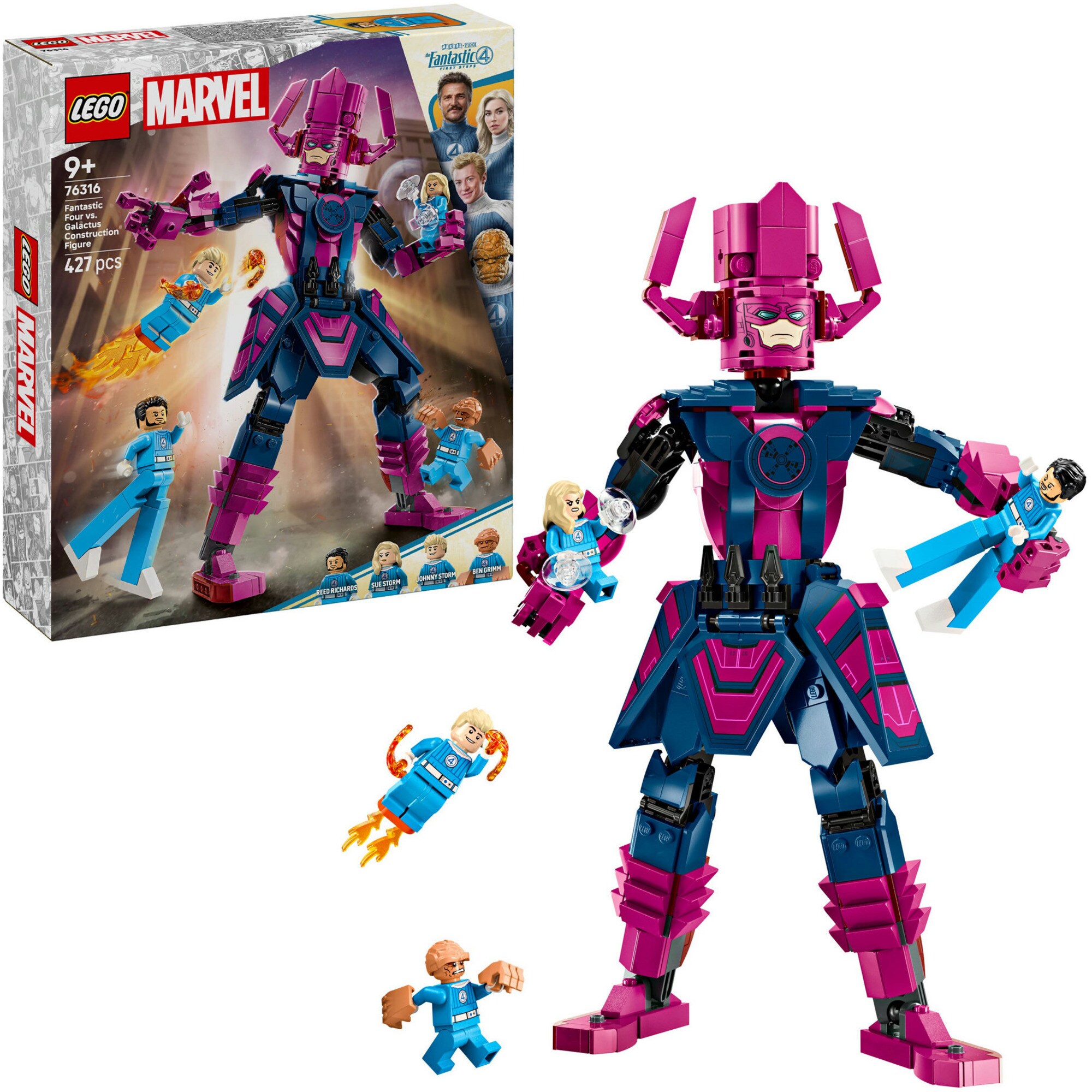LEGO Konstruktionsspielzeug Marvel Super Heroes Fantastic Four vs. Galactus Baufigur - Bild 1