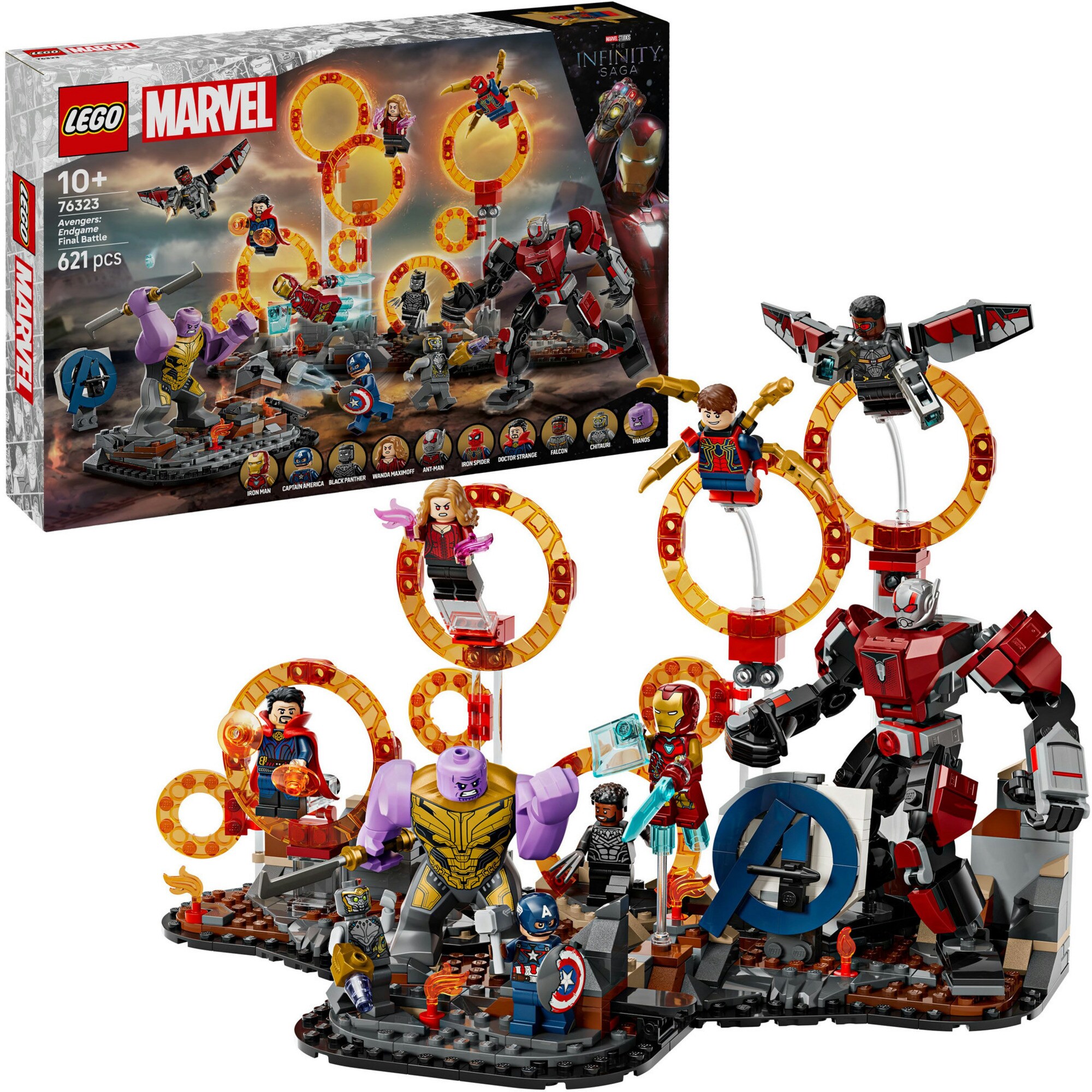 LEGO Konstruktionsspielzeug Marvel Super Heroes Avengers: Endgame letzter Showdown - Bild 1