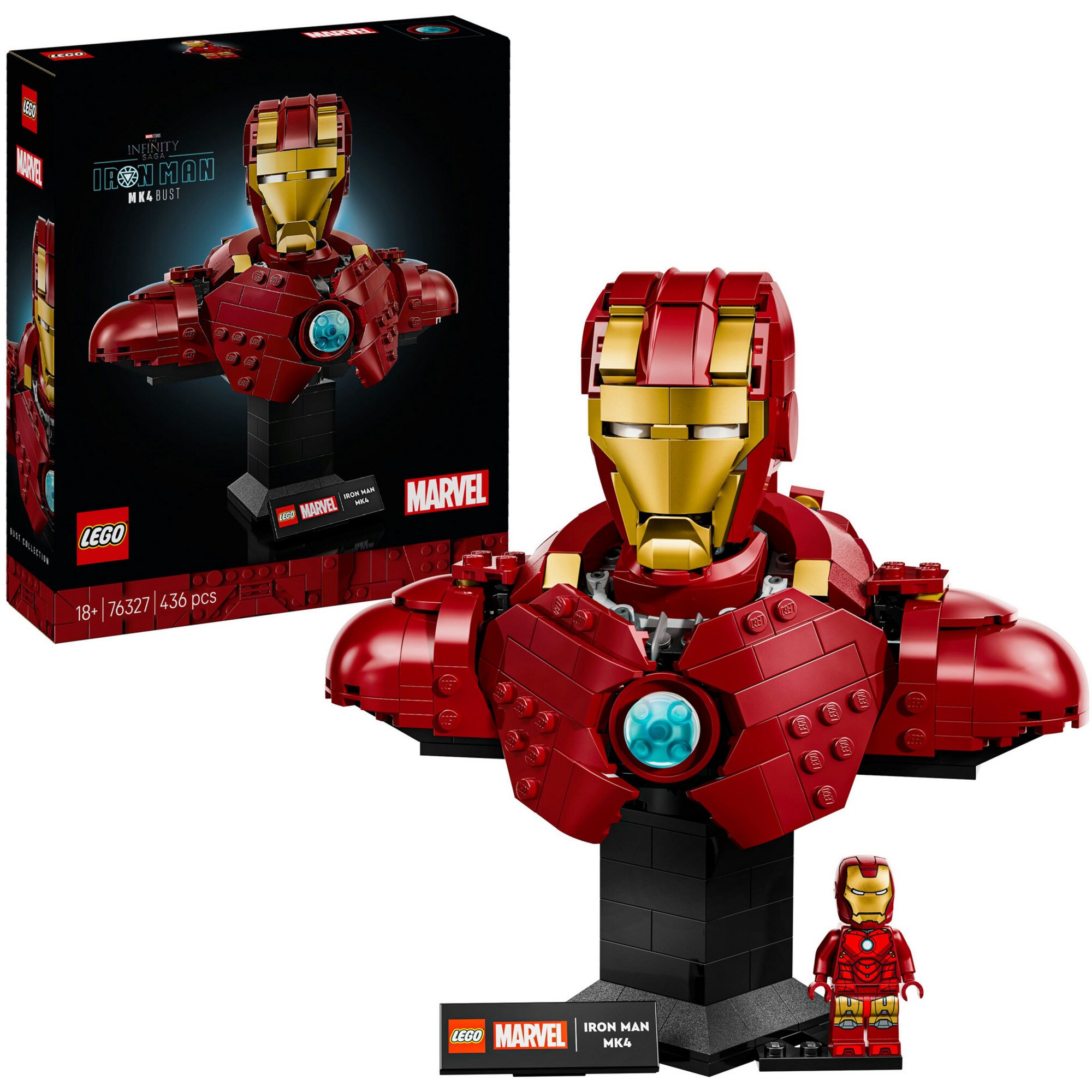 LEGO Konstruktionsspielzeug Marvel Super Heroes Iron Man MK4 - Bild 1