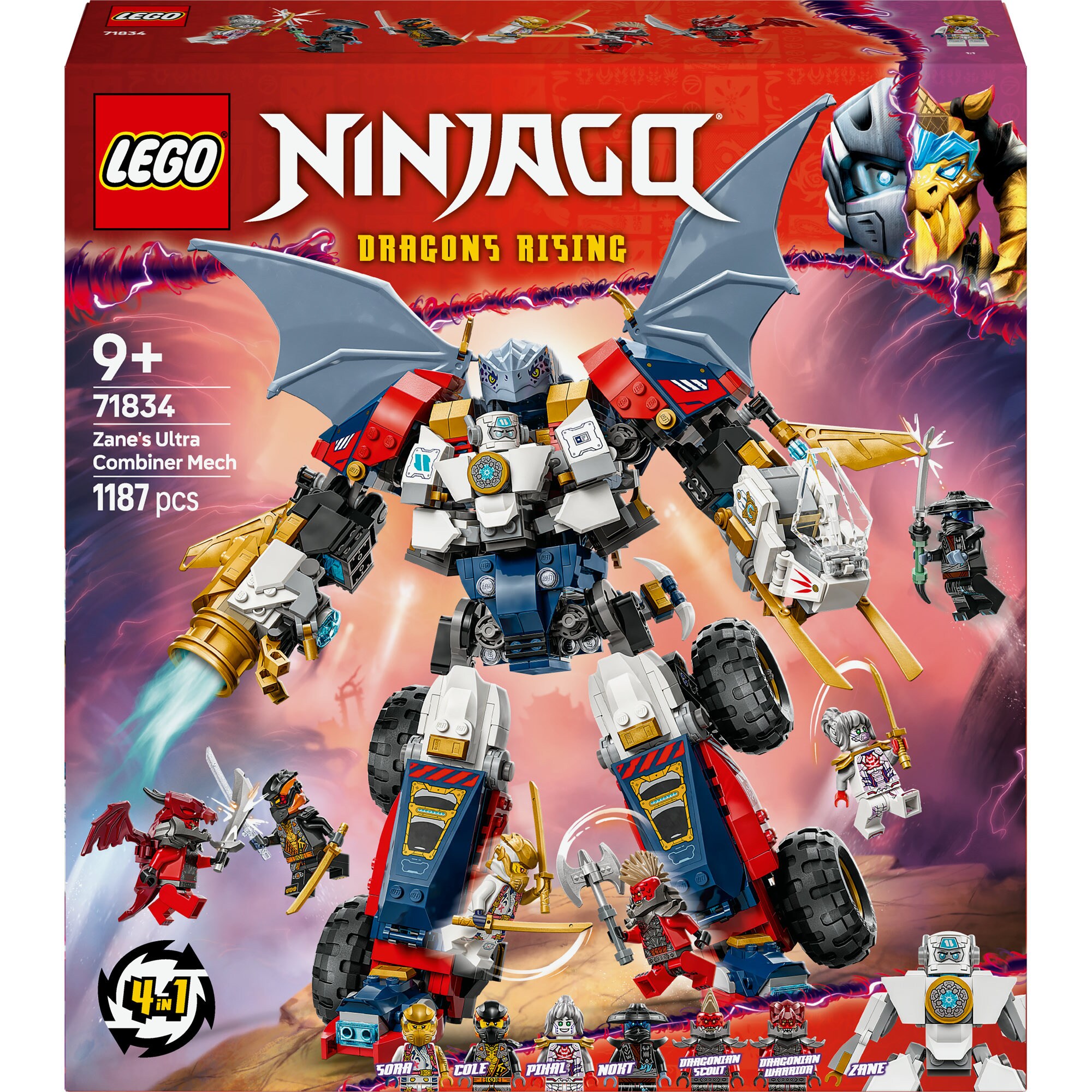 LEGO Konstruktionsspielzeug Ninjago Zanes Ultra-Kombi-Mech - Bild 1