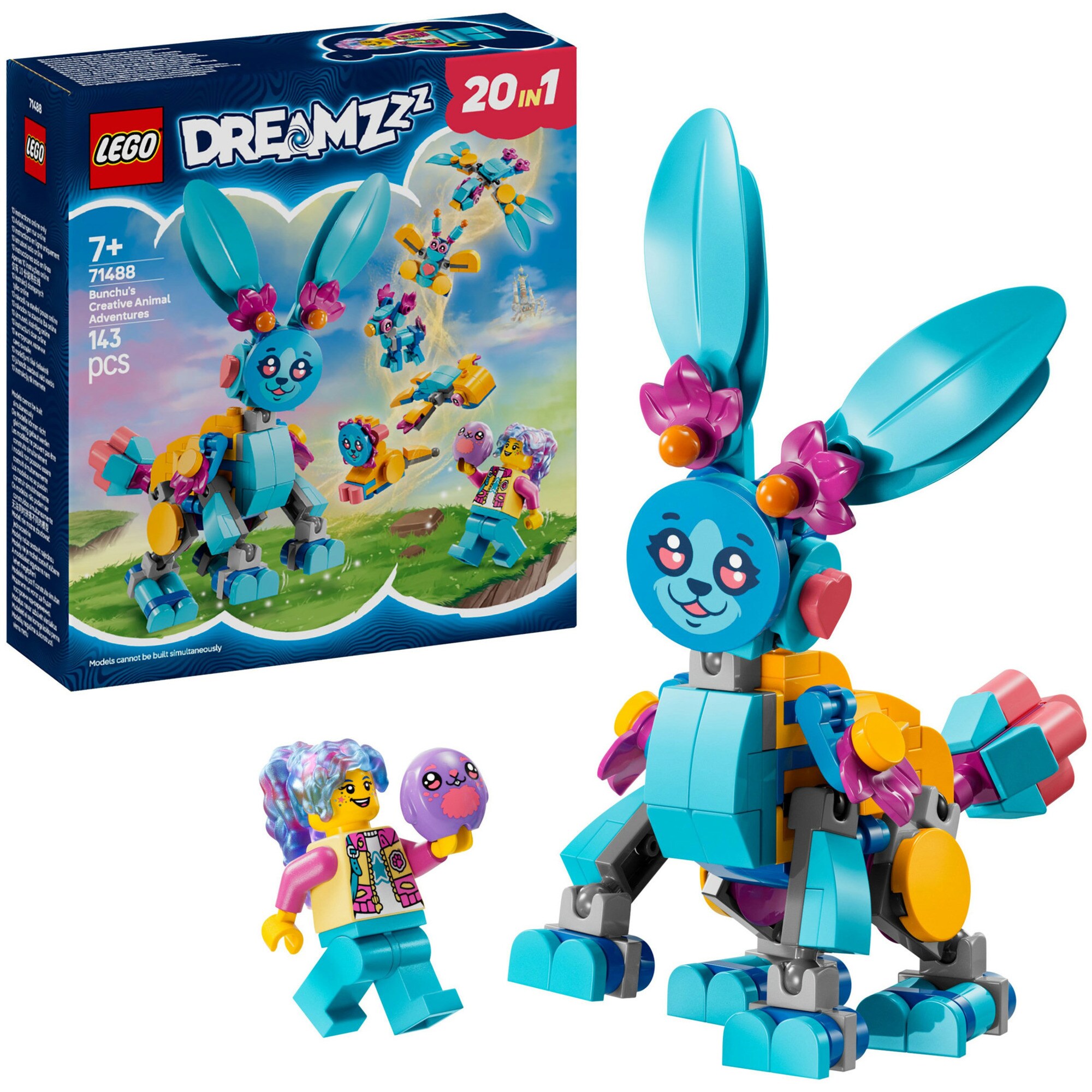 LEGO Konstruktionsspielzeug DREAMZzz Bunchus kreative Tierabenteuer - Bild 1