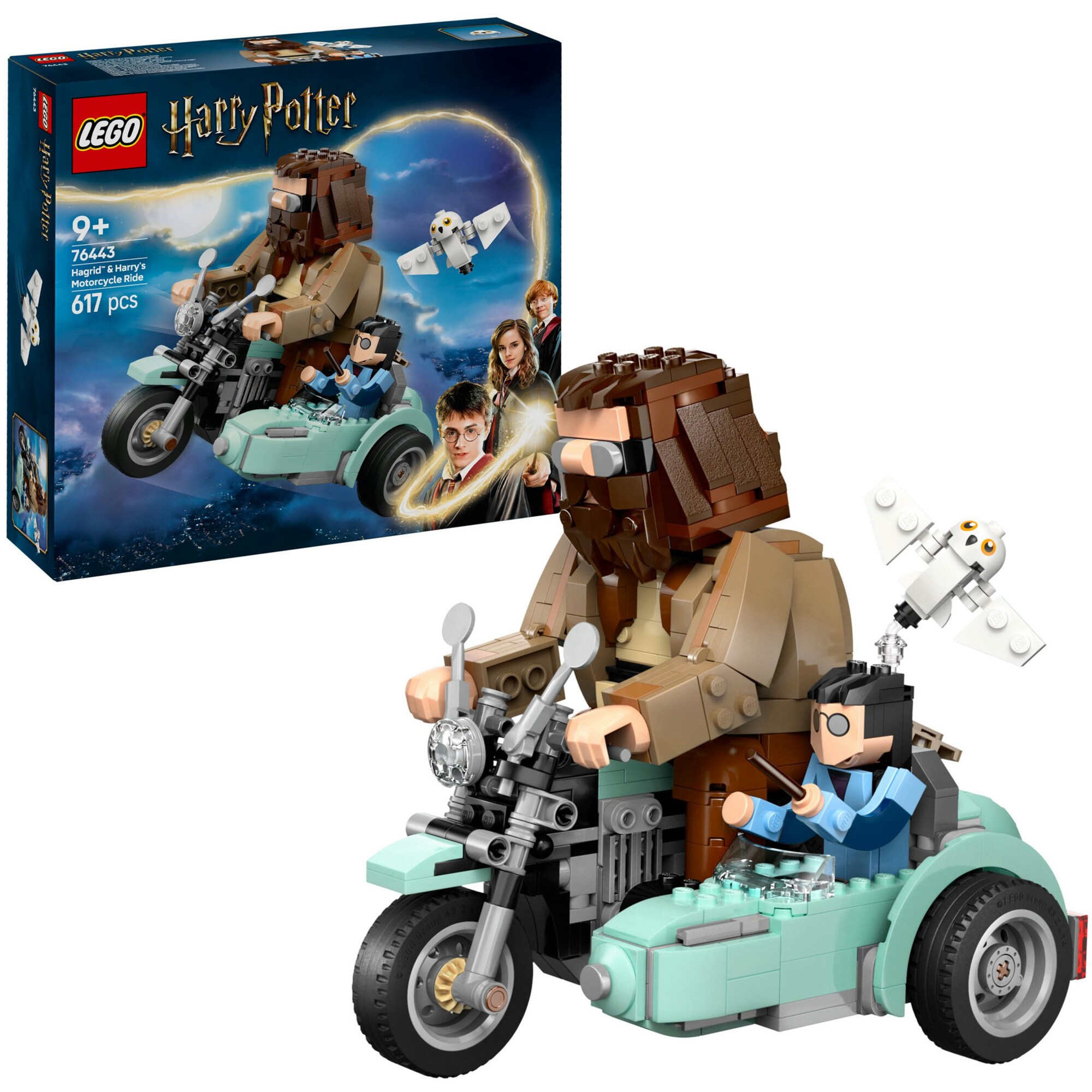 LEGO Konstruktionsspielzeug Harry Potter Hagrids und Harrys Motorradtour - Bild 1