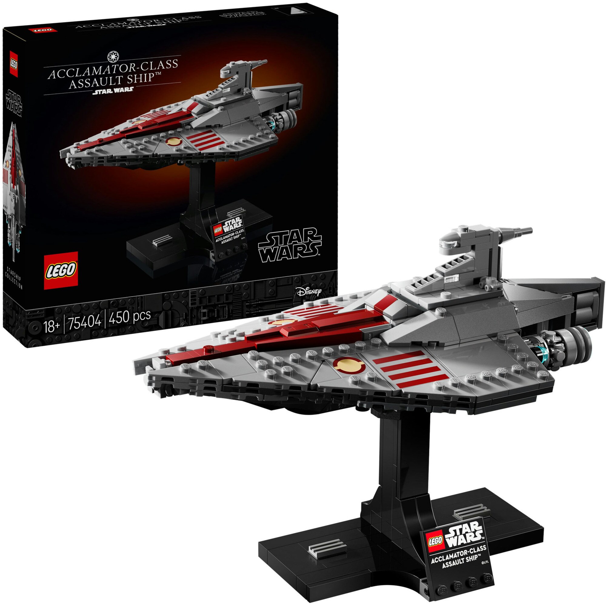 LEGO Konstruktionsspielzeug Star Wars Assault Ship der Acclamator-Klasse - Bild 1