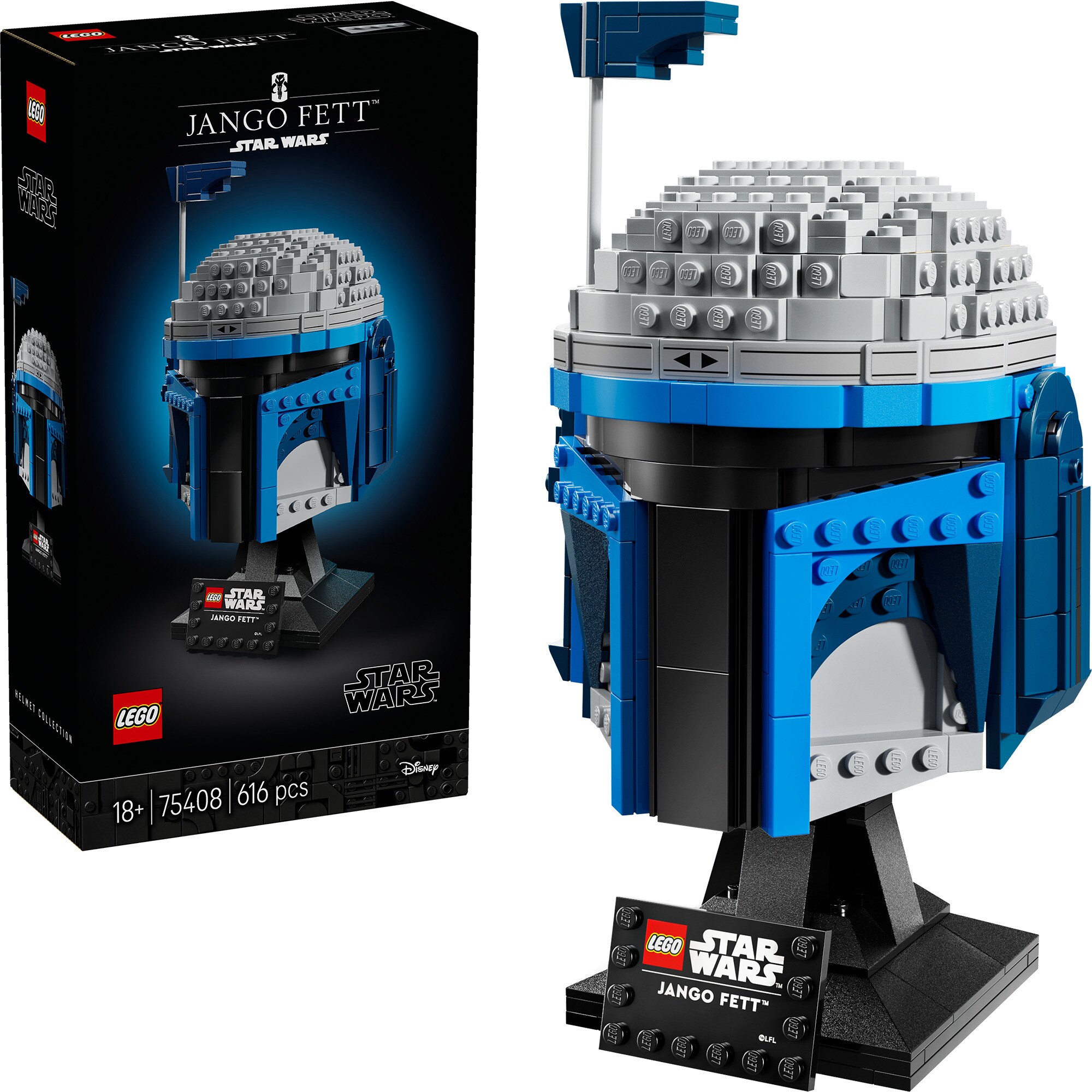 LEGO Konstruktionsspielzeug Star Wars Jango Fett Helm - Bild 1