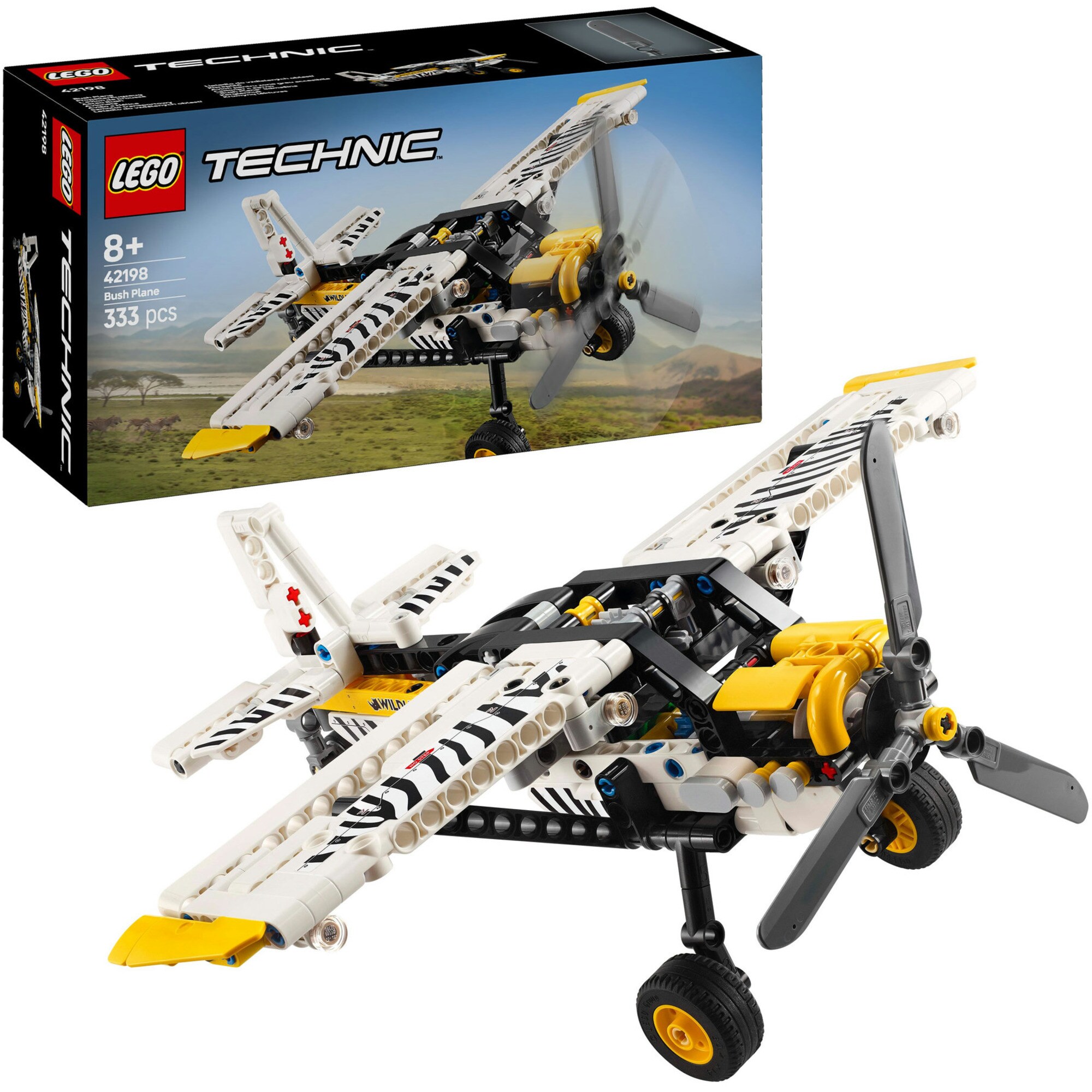 LEGO Konstruktionsspielzeug Technic Propellerflugzeug - Bild 1