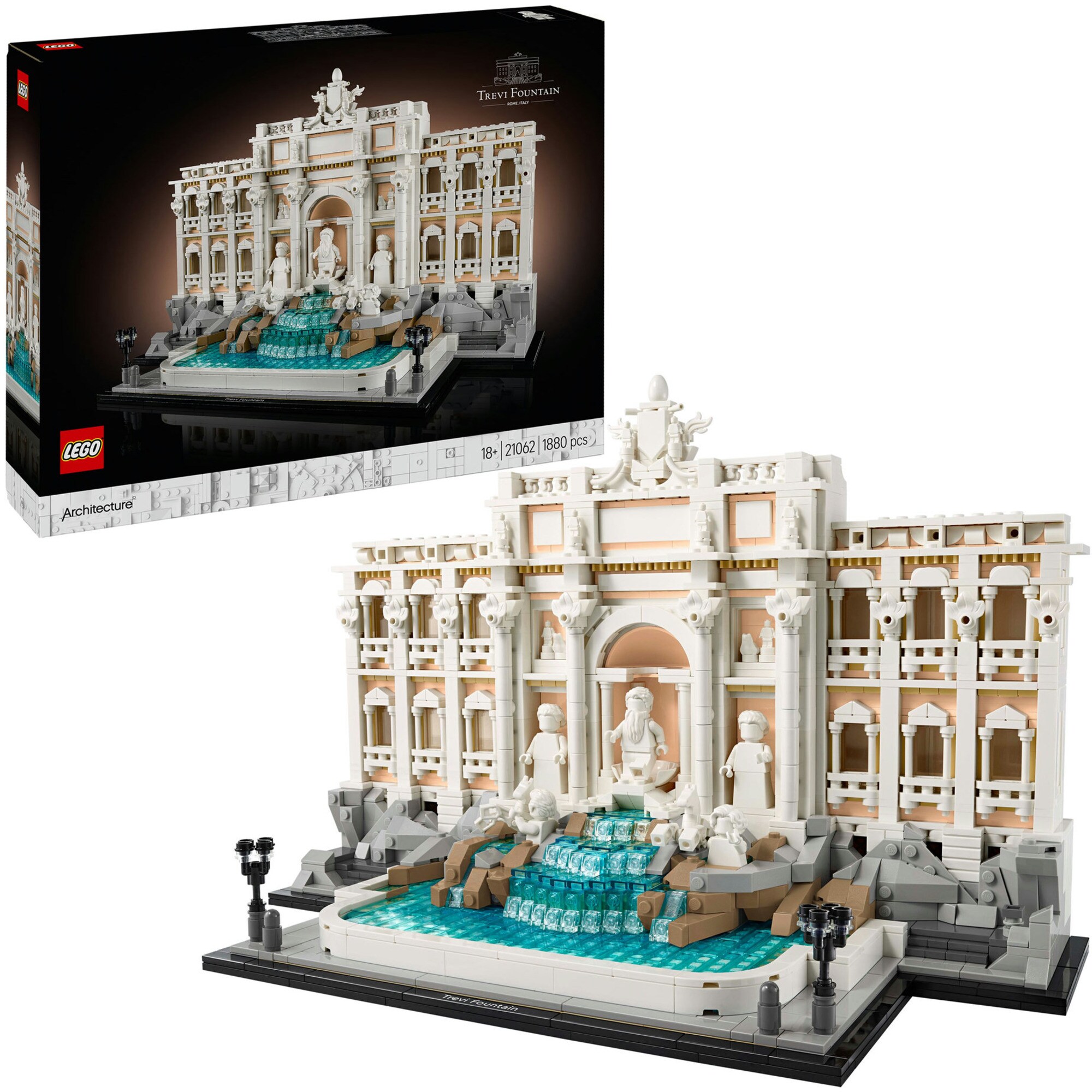 LEGO Konstruktionsspielzeug Architecture Trevi-Brunnen - Bild 1