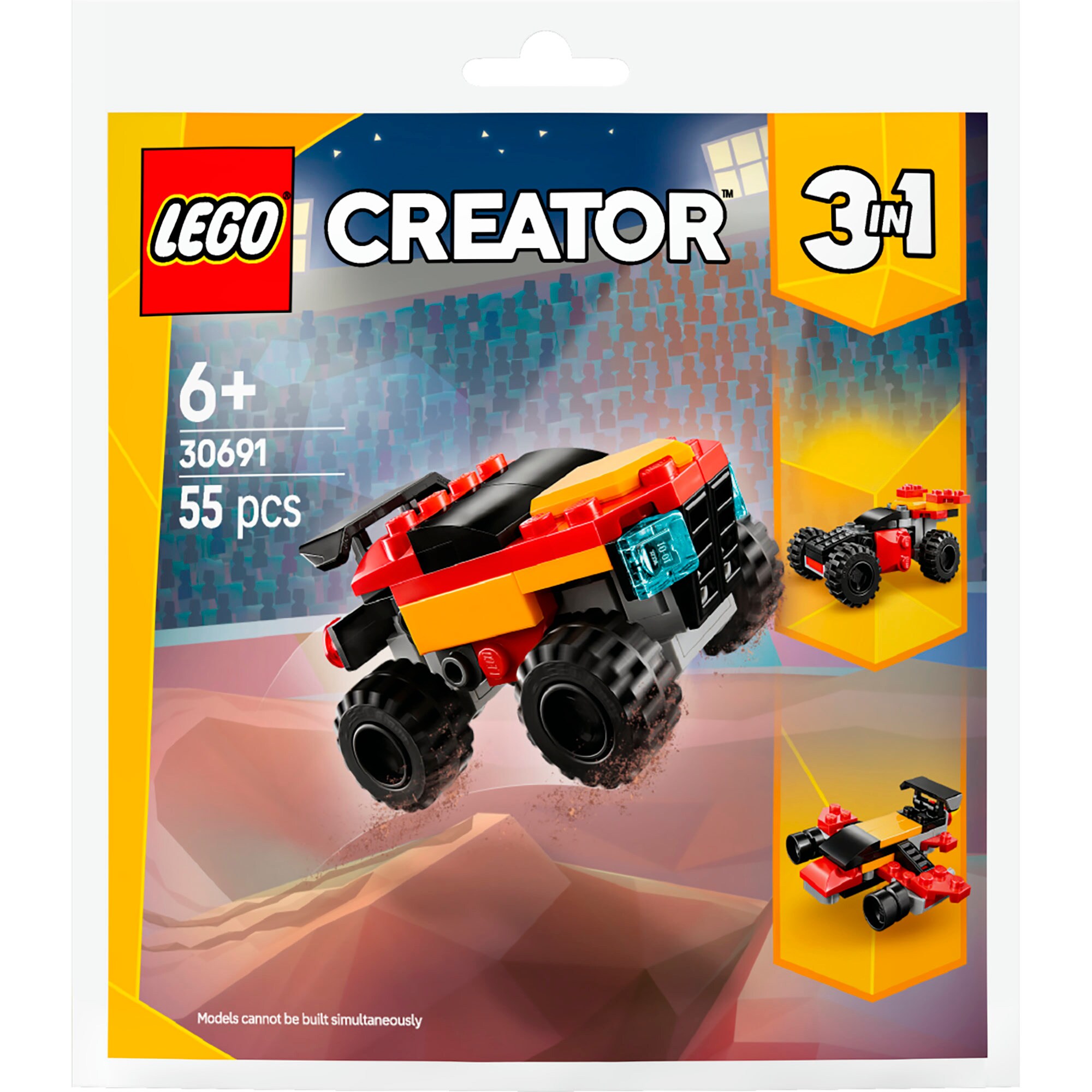 LEGO Konstruktionsspielzeug Creator 3-in-1 Mini-Monstertruck - Bild 1