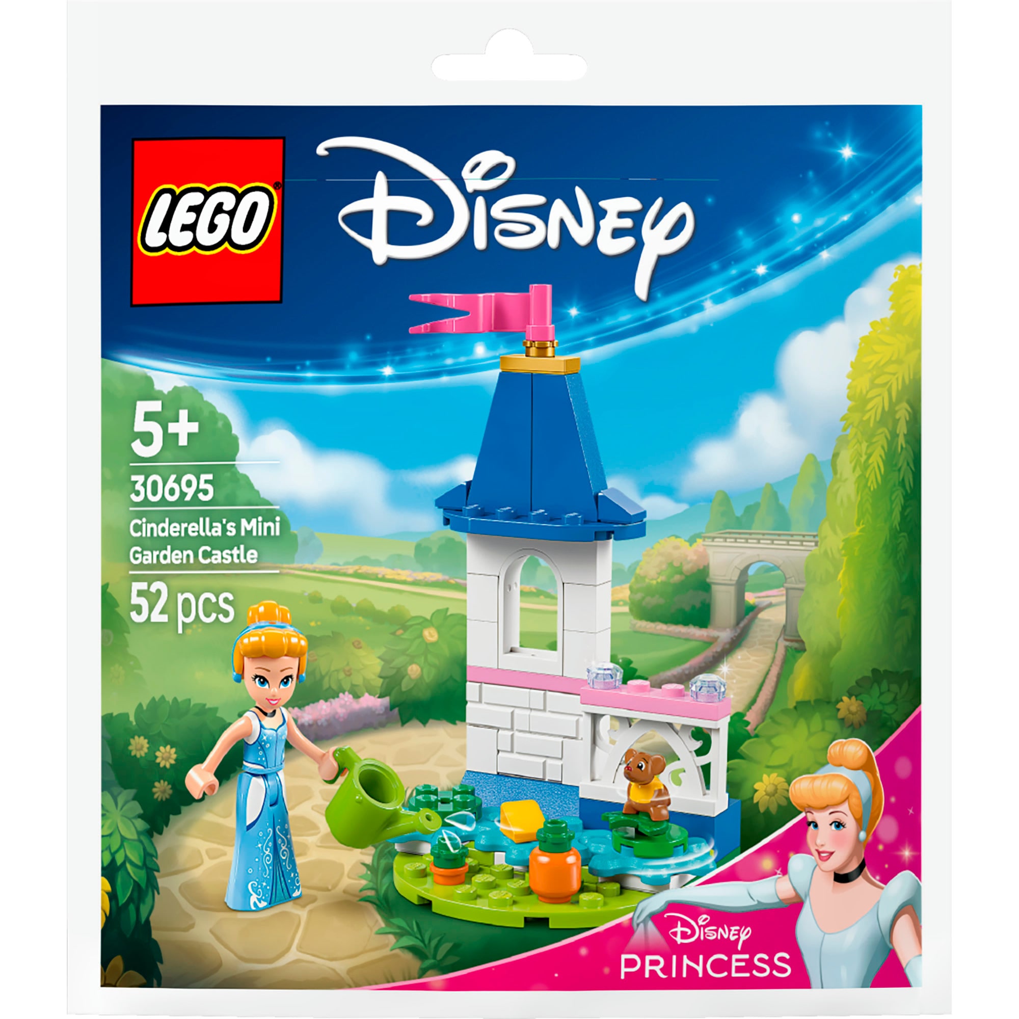 LEGO Konstruktionsspielzeug Disney Princess Cinderellas Mini-Gartenschloss - Bild 1