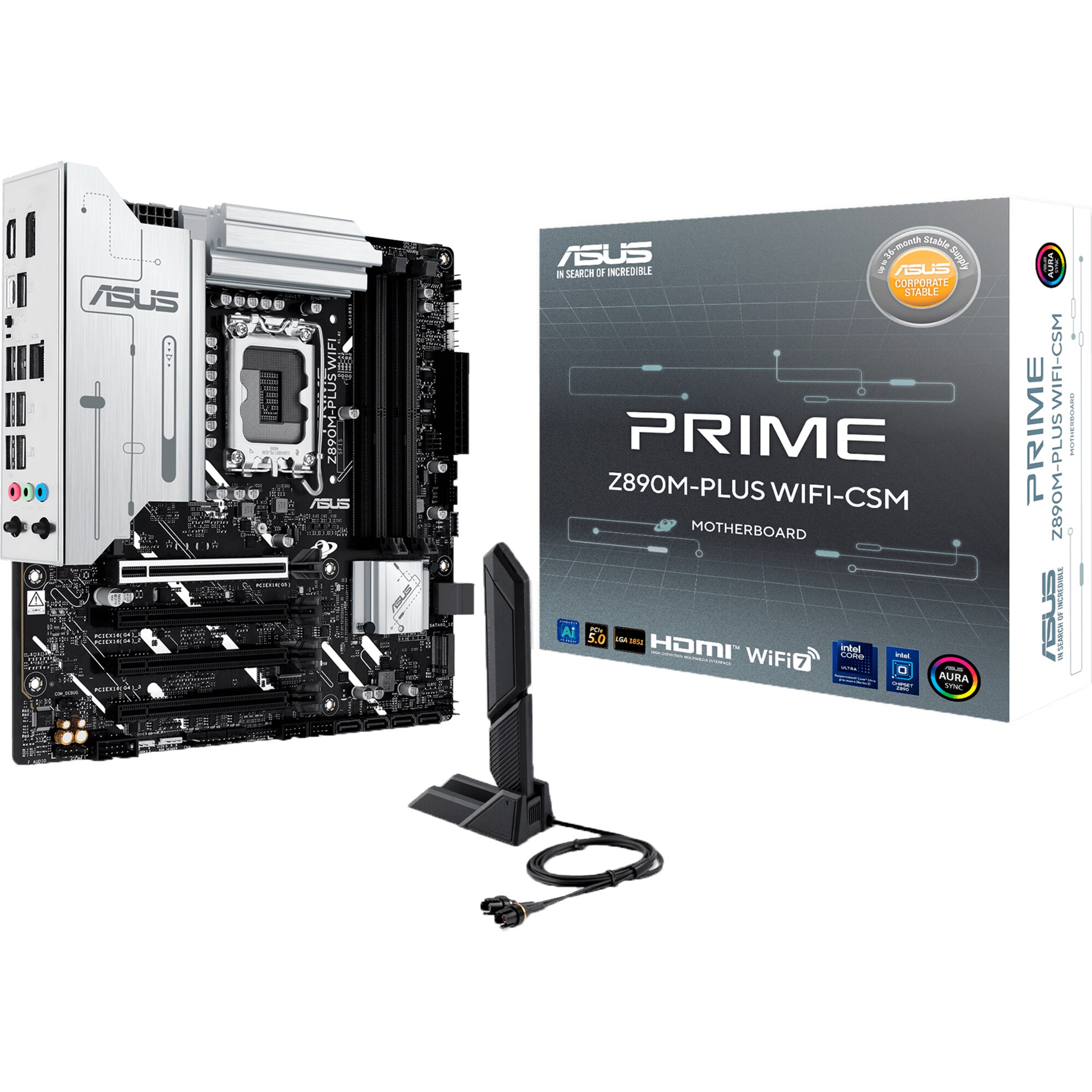 ASUS Mainboard PRIME Z890M-PLUS WIFI - Bild 1