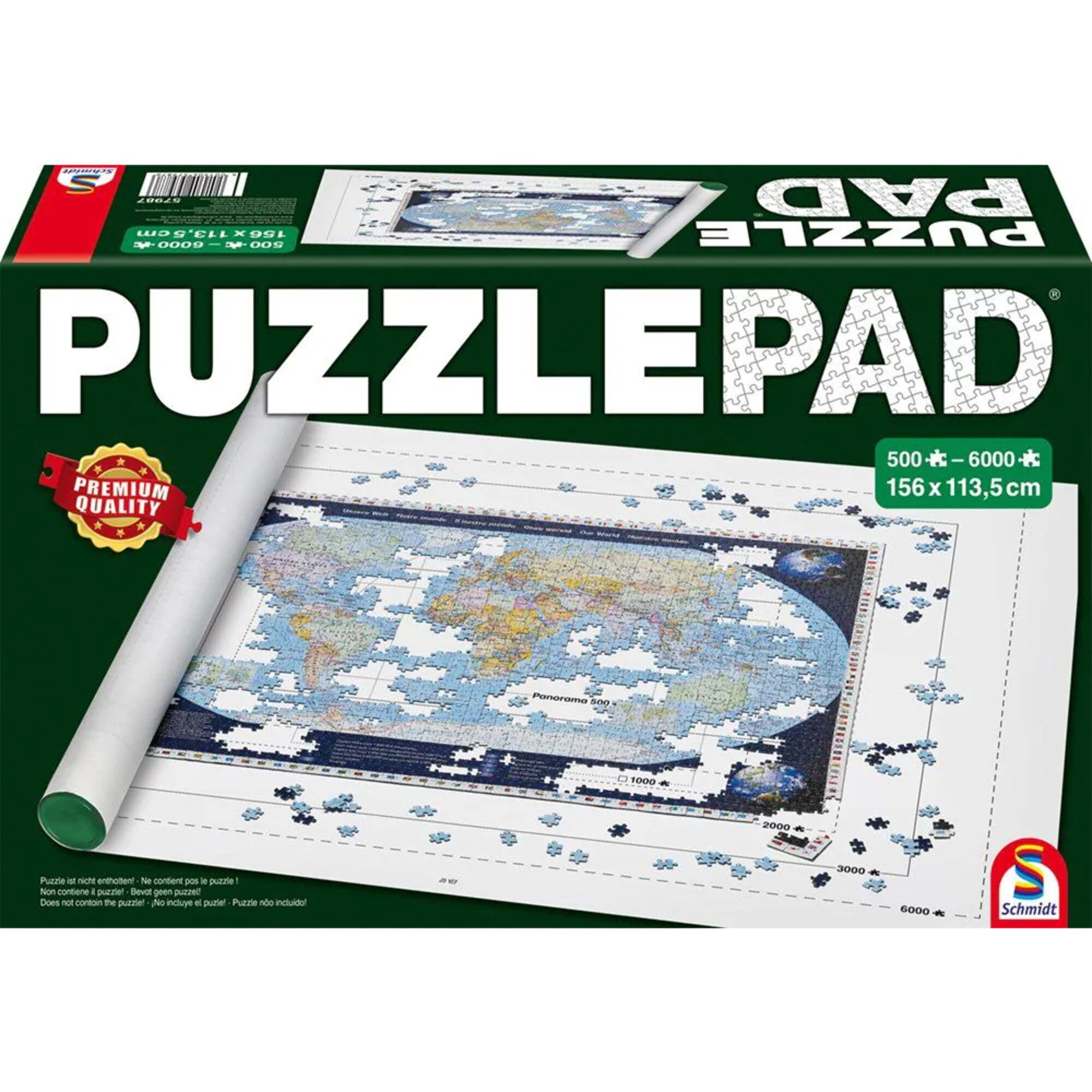 Schmidt Spiele Unterlage PuzzlePad f&uuml;r Puzzles bis 6.000 Teile - Bild 1