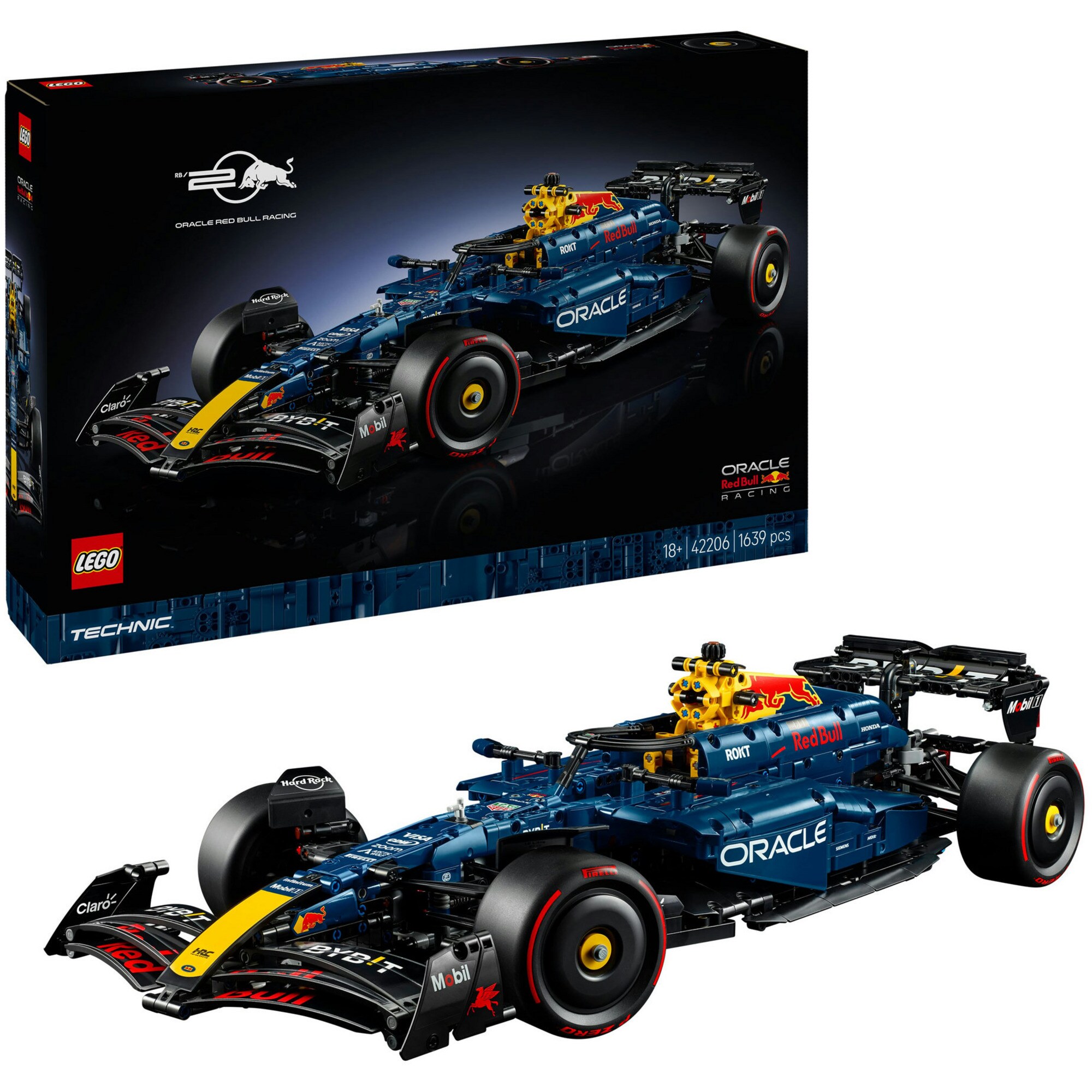 LEGO Konstruktionsspielzeug Technic Oracle Red Bull Racing RB20 F1 Rennauto - Bild 1