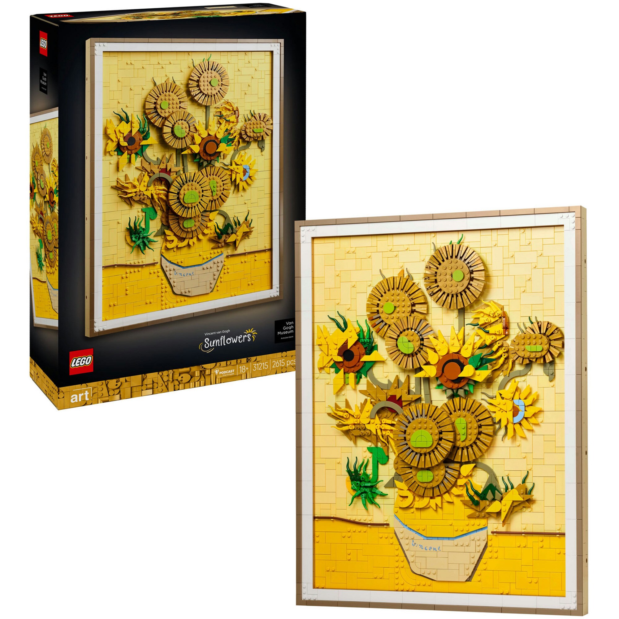 LEGO Konstruktionsspielzeug Art Vincent van Gogh - Sonnenblumen - Bild 1