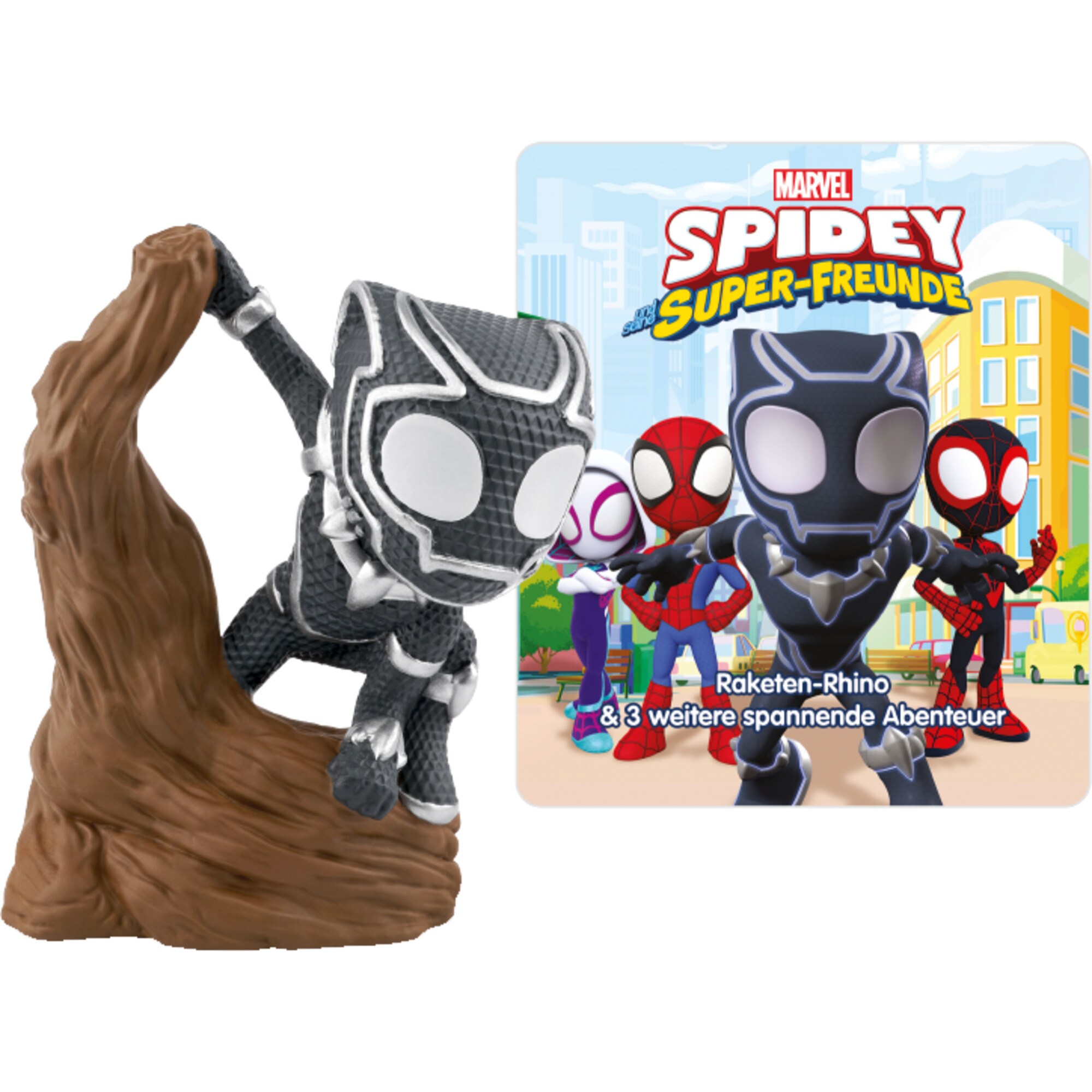 Tonies Spielfigur Spidey und seine Super-Freunde - Raketen-Rhino & 3 weitere spannende Abenteuer - Bild 1
