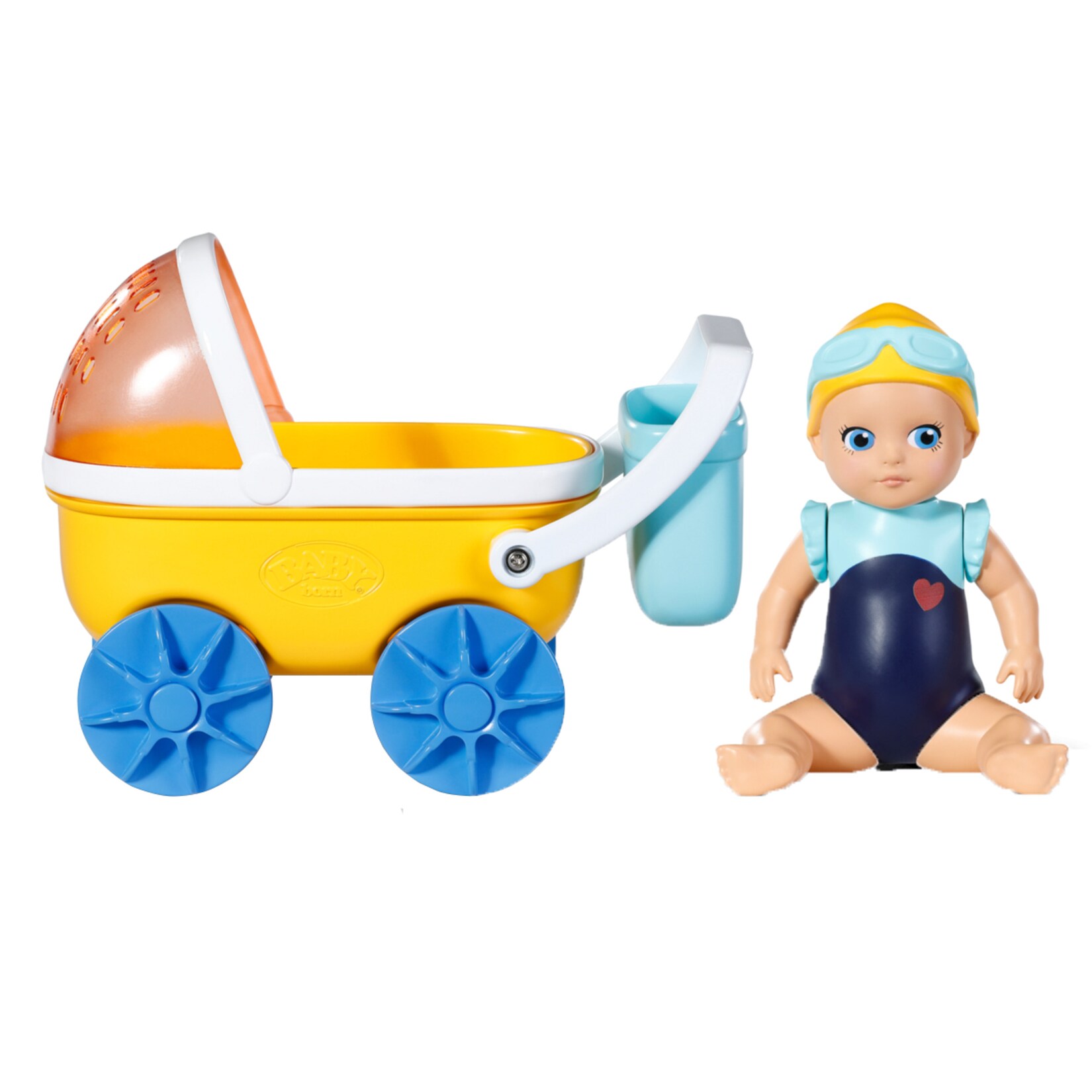 ZAPF Creation Spielfigur BABY born® Splish Slpash Kinderwagen mit Emma | 04001167838099