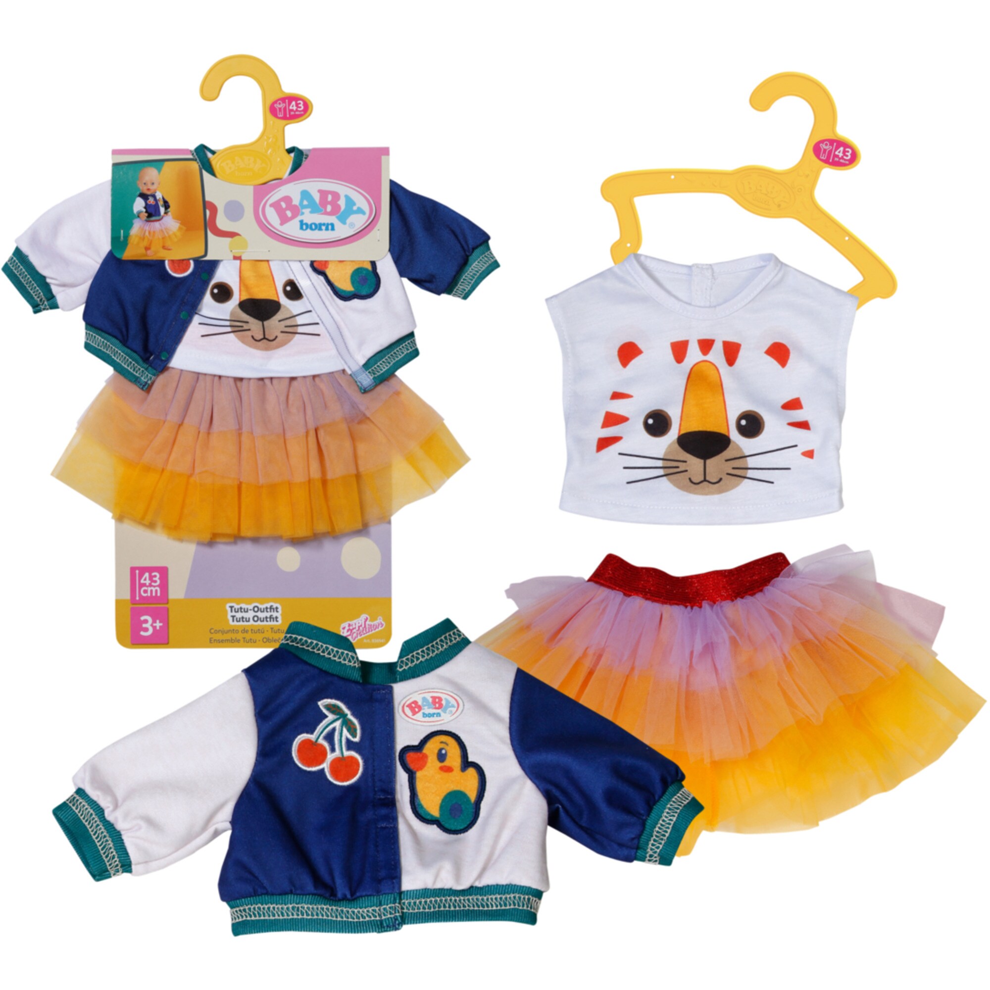 ZAPF Creation Puppenzubeh&ouml;r BABY born&reg; Tutu Outfit 43cm - Bild 1