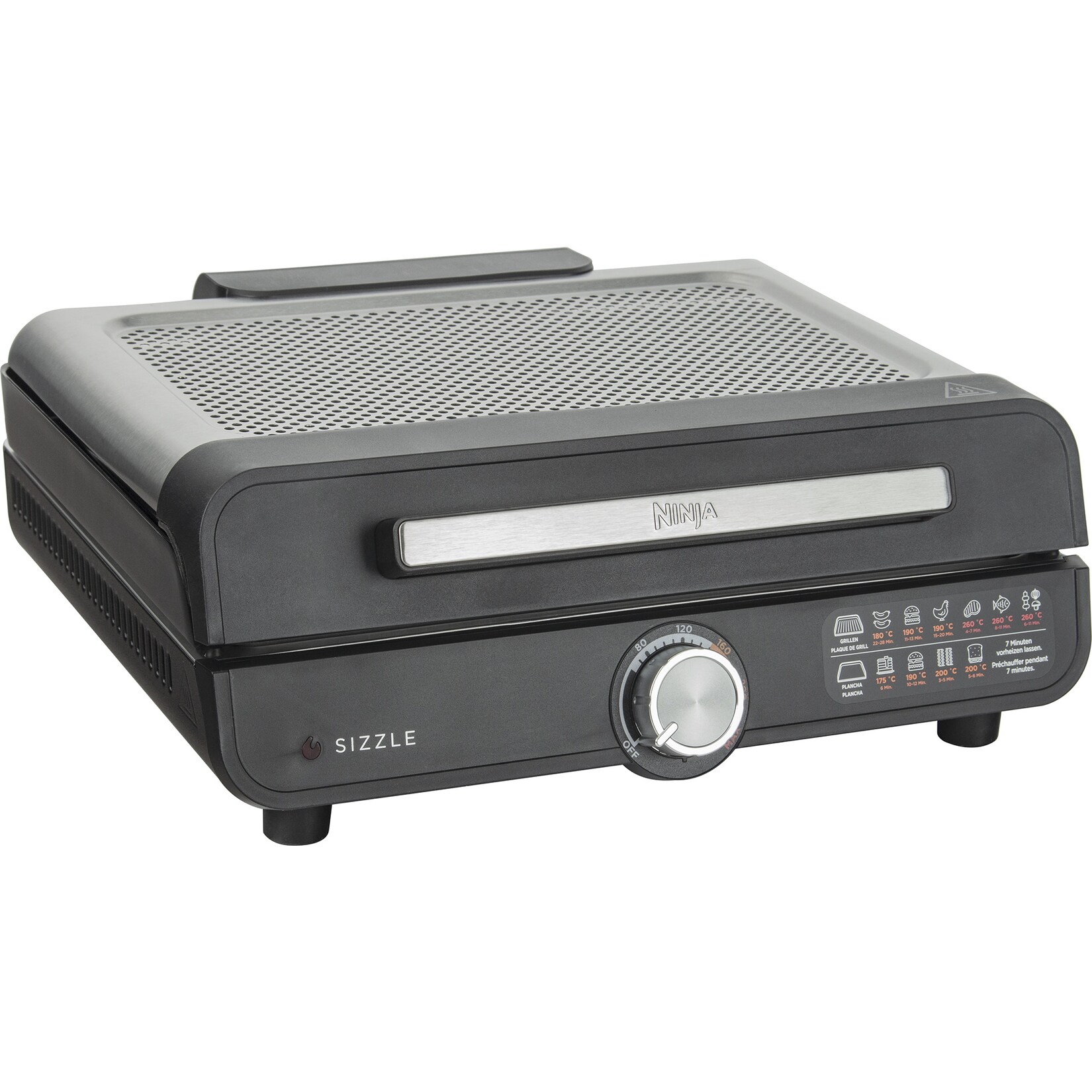 Ninja Elektro-Grillplatte Sizzle Elektro-Grillplatte und Plancha GR101EU | 00622356287944