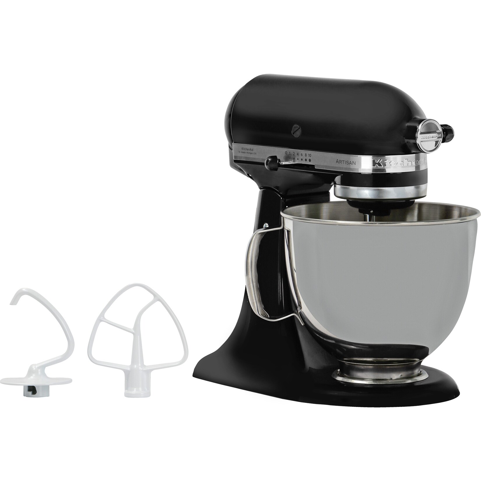 KitchenAid Küchenmaschine Artisan Küchenmaschine 5KSM125, Matte Black | 05413184001162