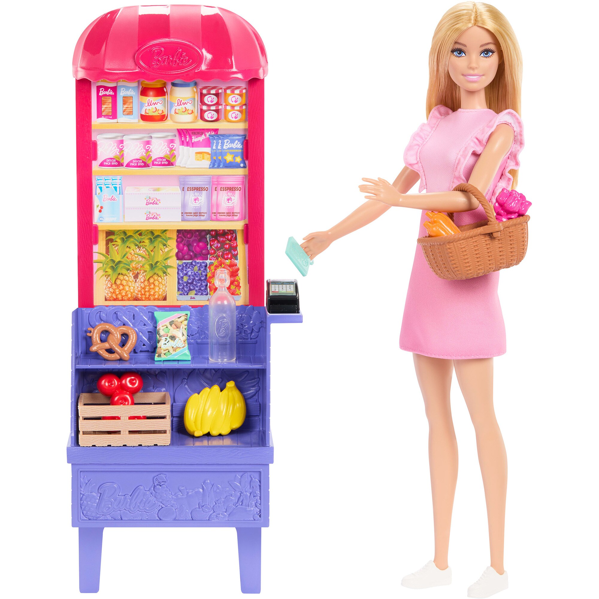 Barbie Puppe Barbie Malibu Marktstand Spielset - So schmeckt Freundschaft - Bild 1