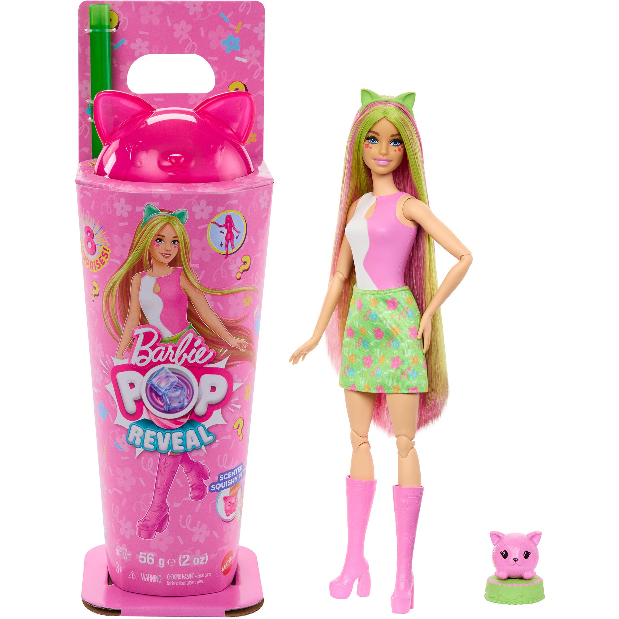 Barbie Puppe Barbie Pop! Reveal Barbie Shakes Serie - H&auml;schen-Barbie - Bild 1