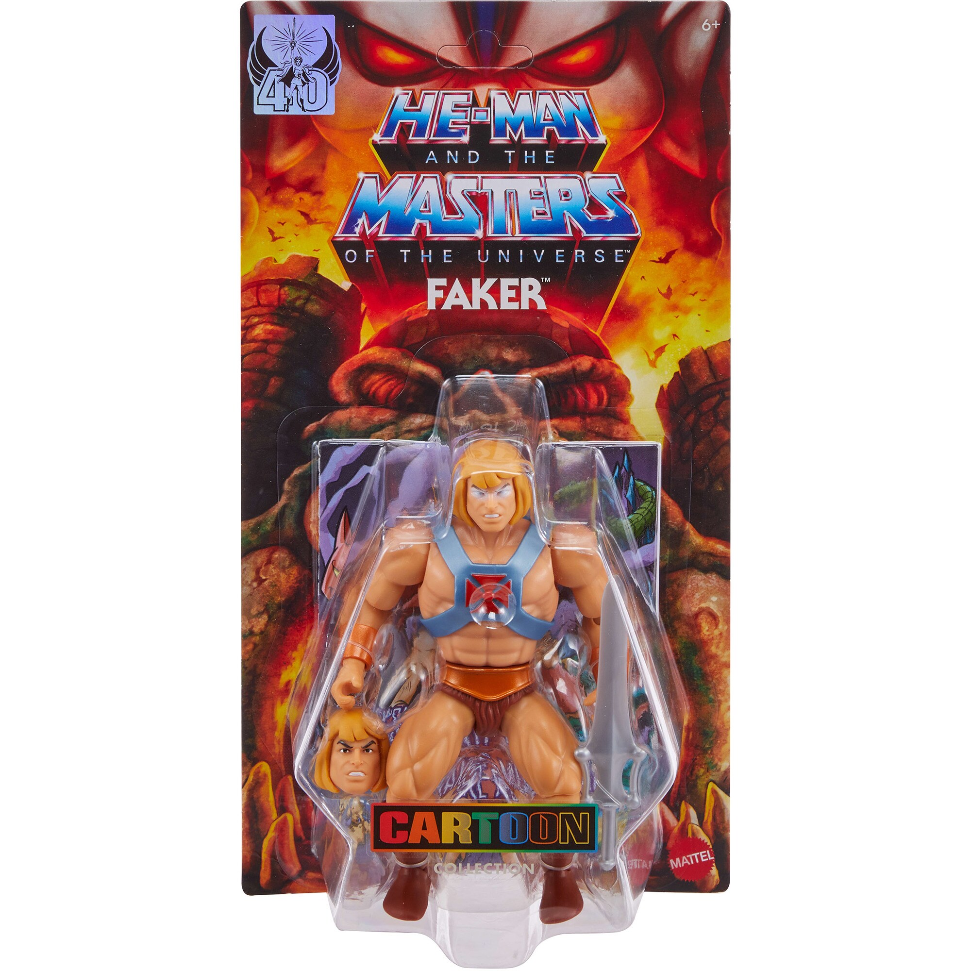 Mattel Spielfigur Masters of the Universe Origins Cartoon Collection Faker - Bild 1