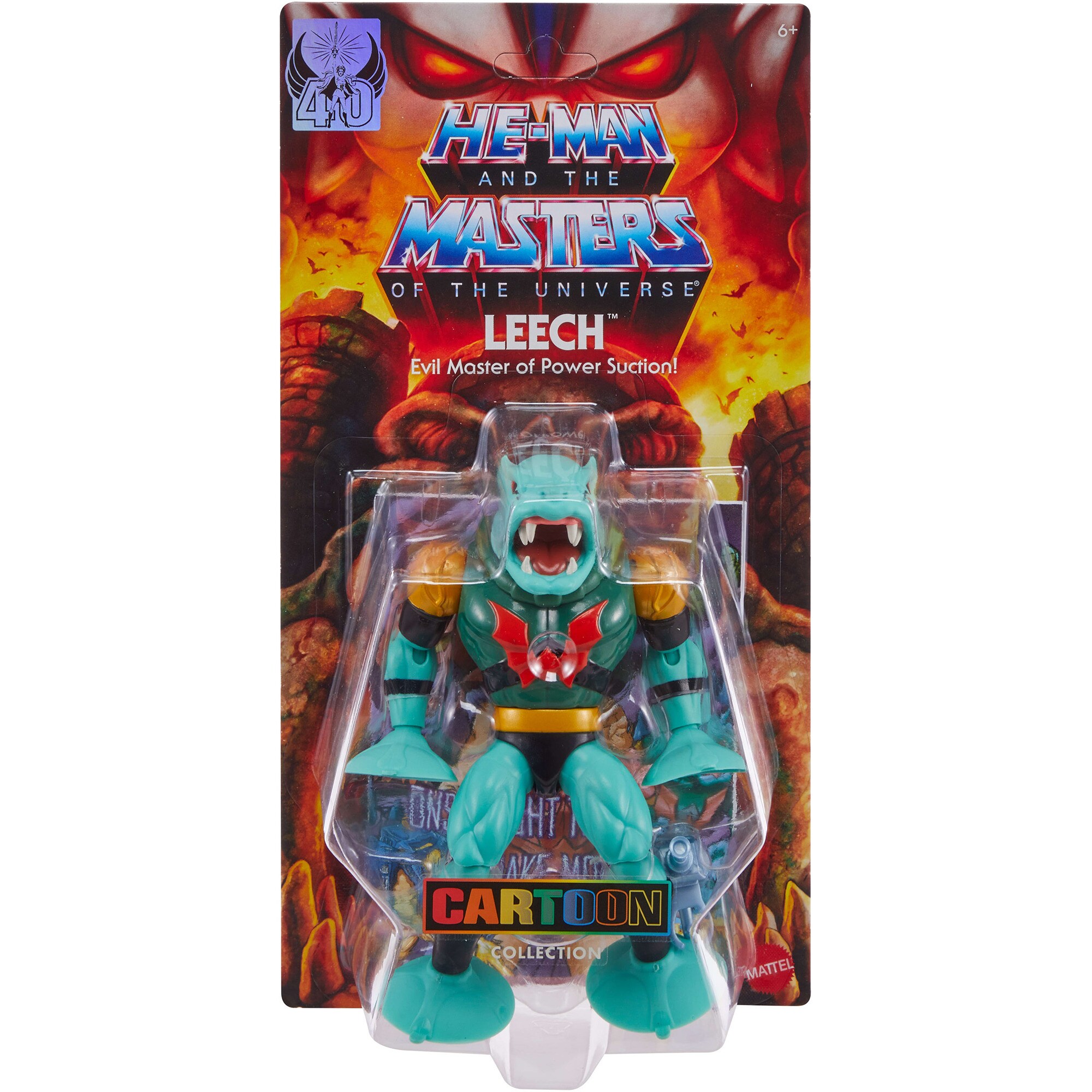 Mattel Spielfigur Masters of the Universe Origins Cartoon Collection Leech - Bild 1