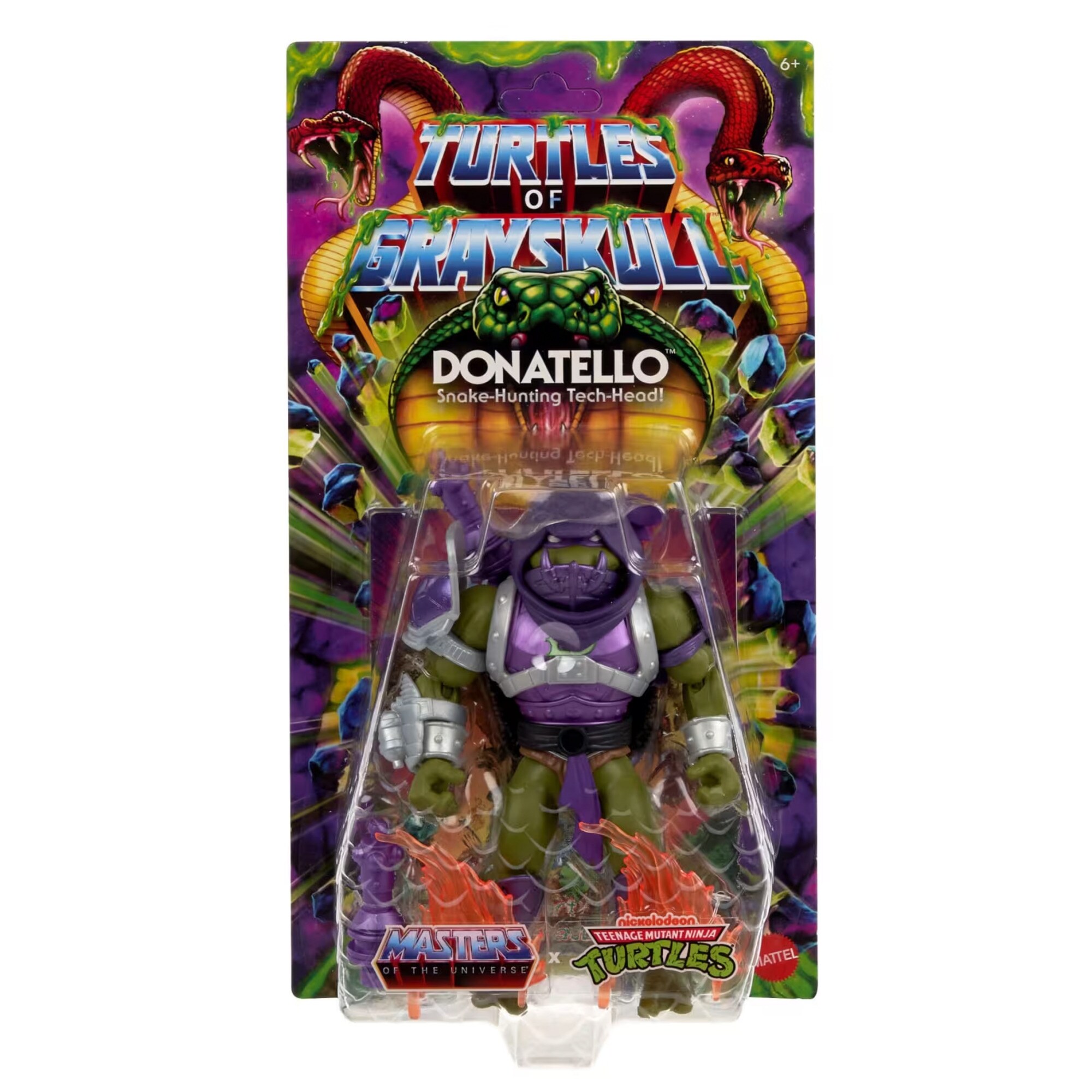 Mattel Spielfigur Masters of the Universe Origins Turtles of Grayskull Donatello - Bild 1