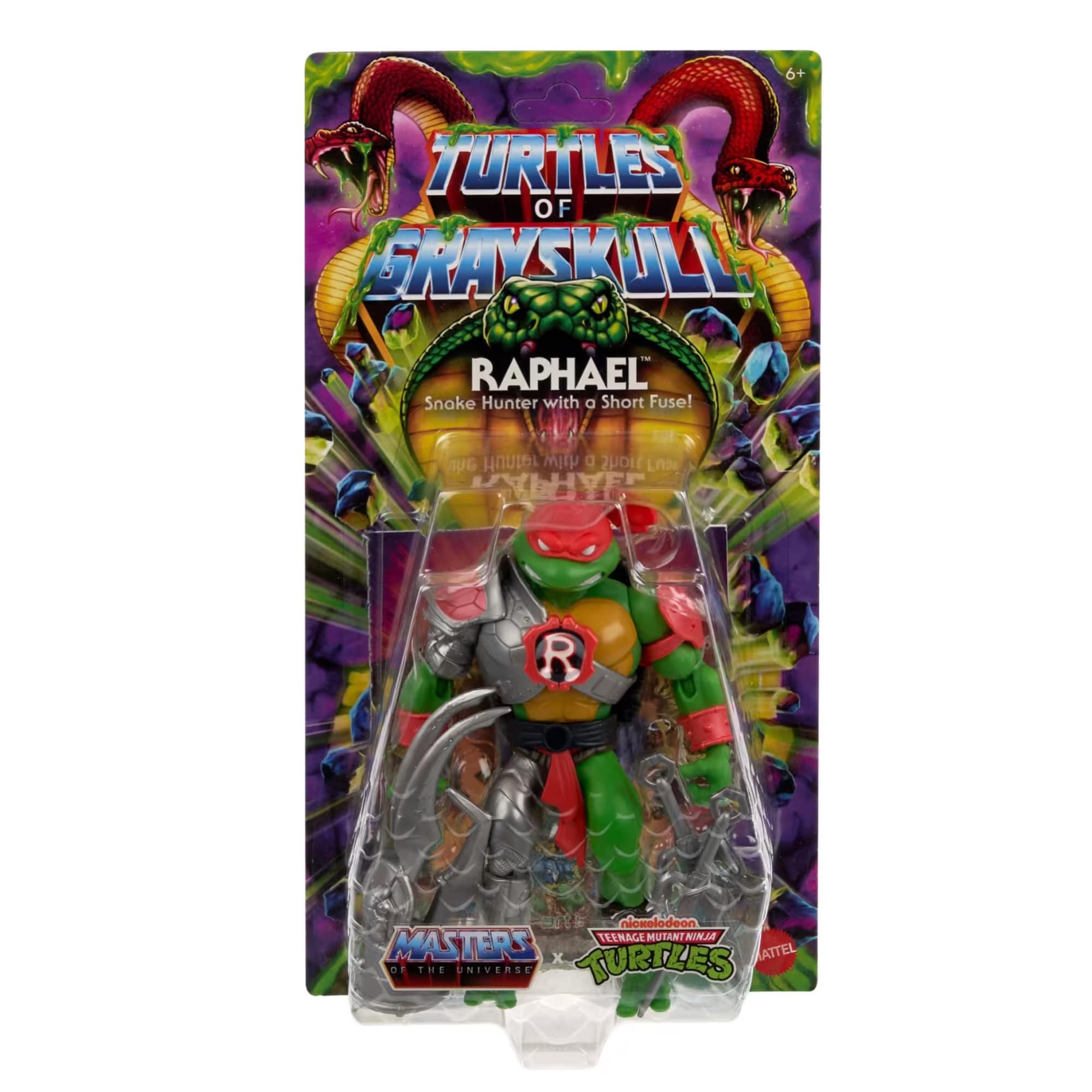 Mattel Spielfigur Masters of the Universe Origins Turtles of Grayskull Raphael - Bild 1