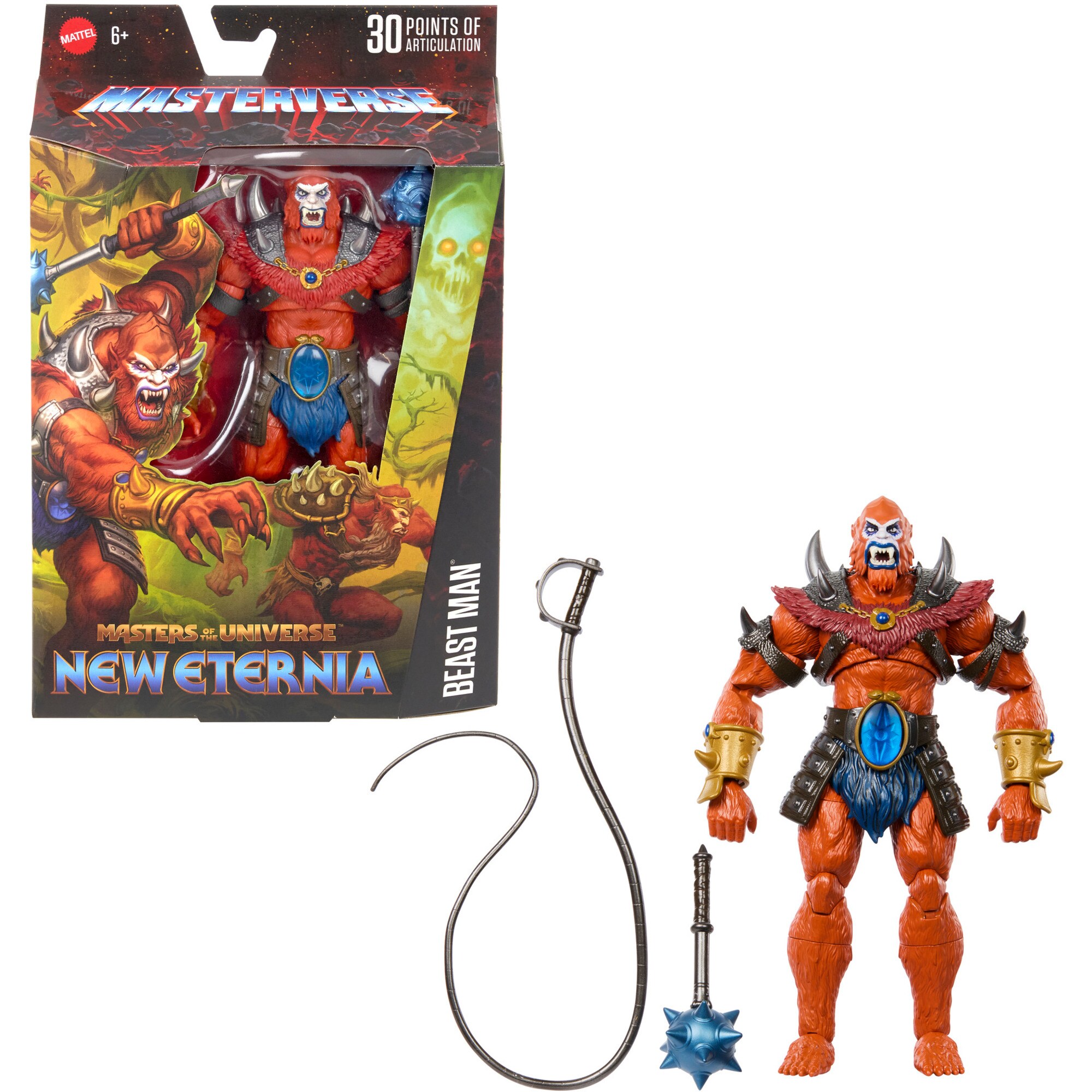 Mattel Spielfigur Masters of the Universe Masterverse New Eternia Beast Man - Bild 1