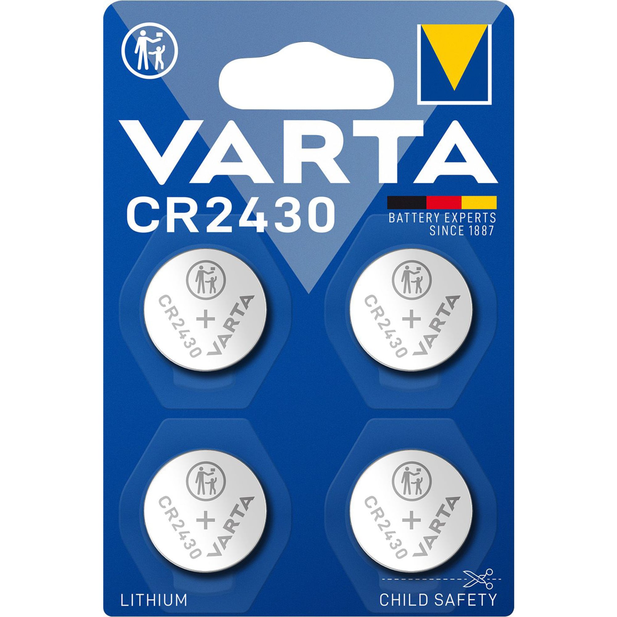Varta Batterie Lithium Coin Knopfzelle CR2430 - Bild 1