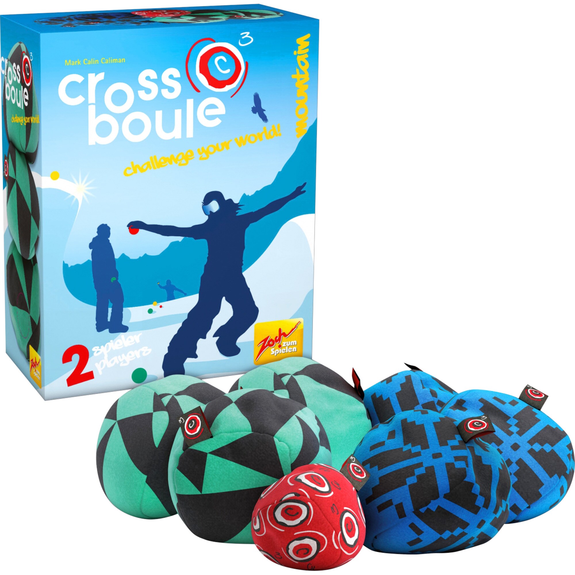 Zoch Geschicklichkeitsspiel Crossboule Set Mountain - Bild 1