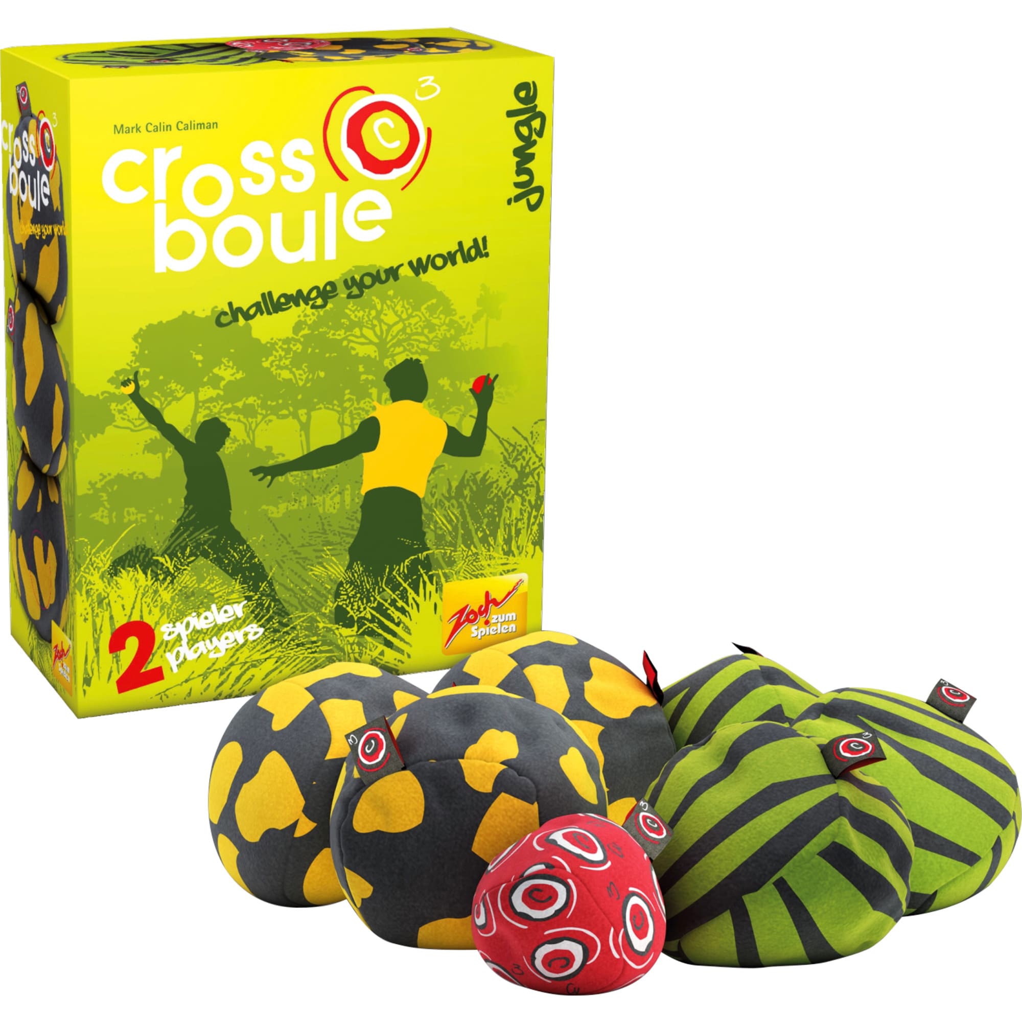 Zoch Geschicklichkeitsspiel Crossboule Set Jungle - Bild 1