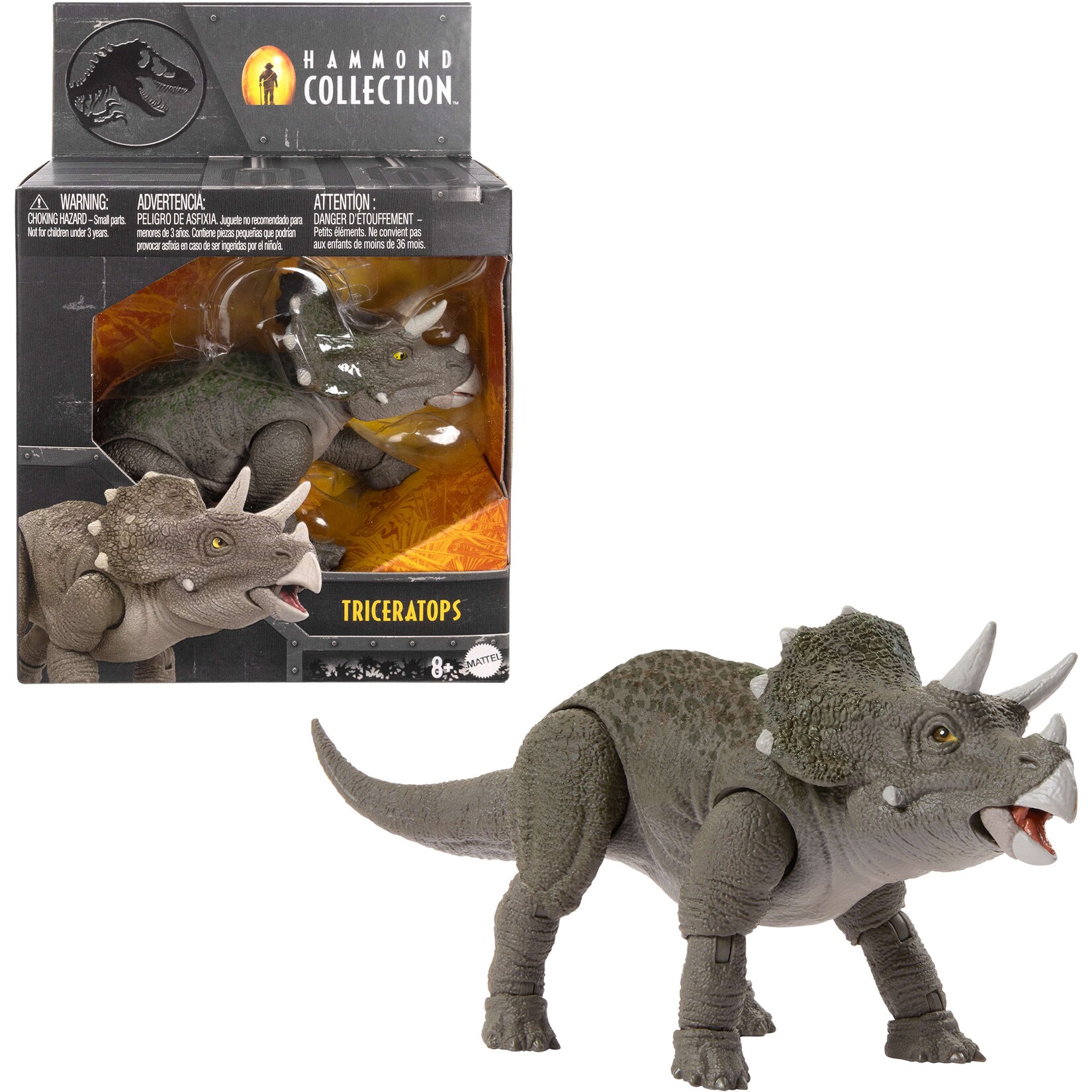 Jurassic World Spielfigur Jurassic World Hammond Collection – Juvenile Triceratops | 00194735284948