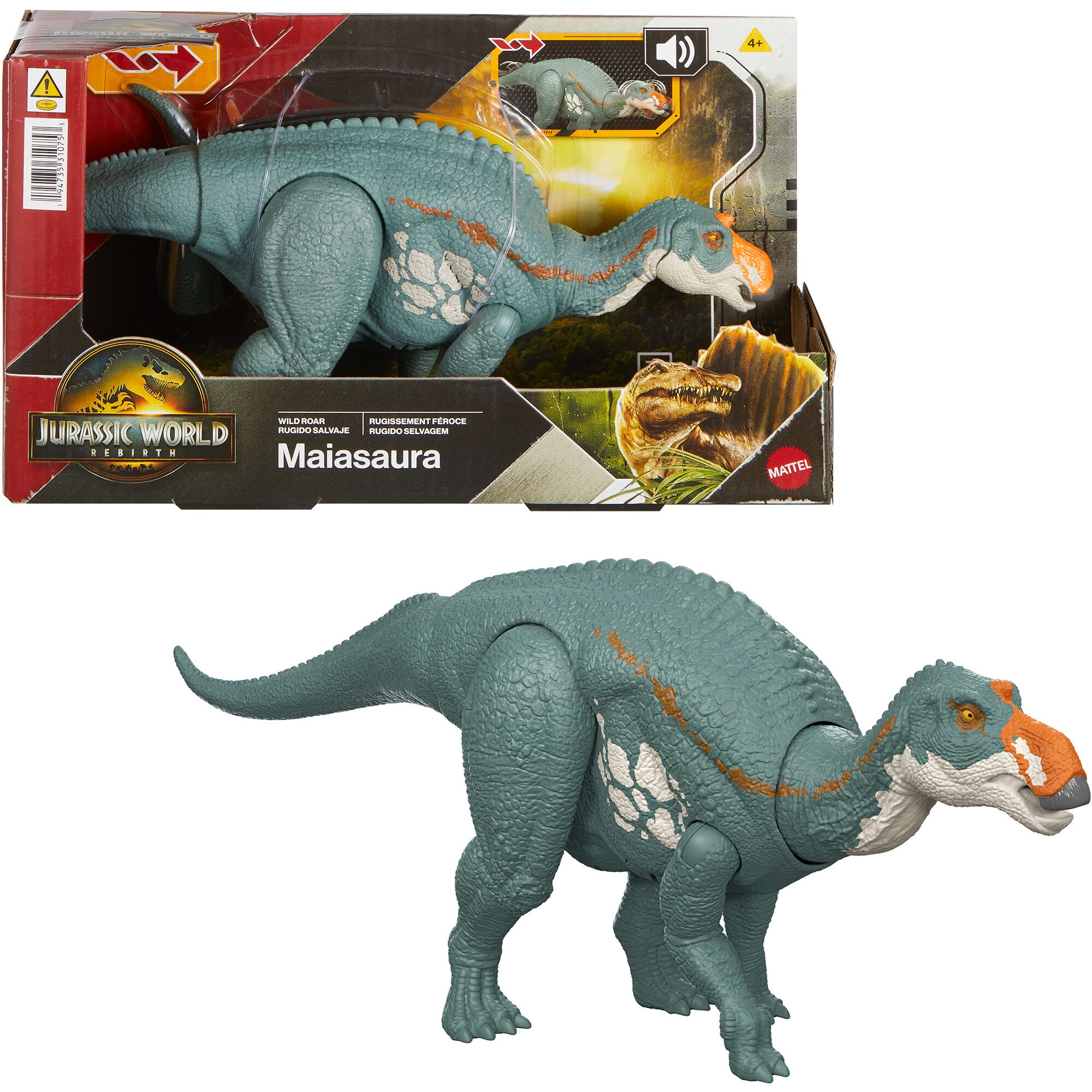 Jurassic World Spielfigur Jurassic World Wild Roar Maiasaura - Bild 1