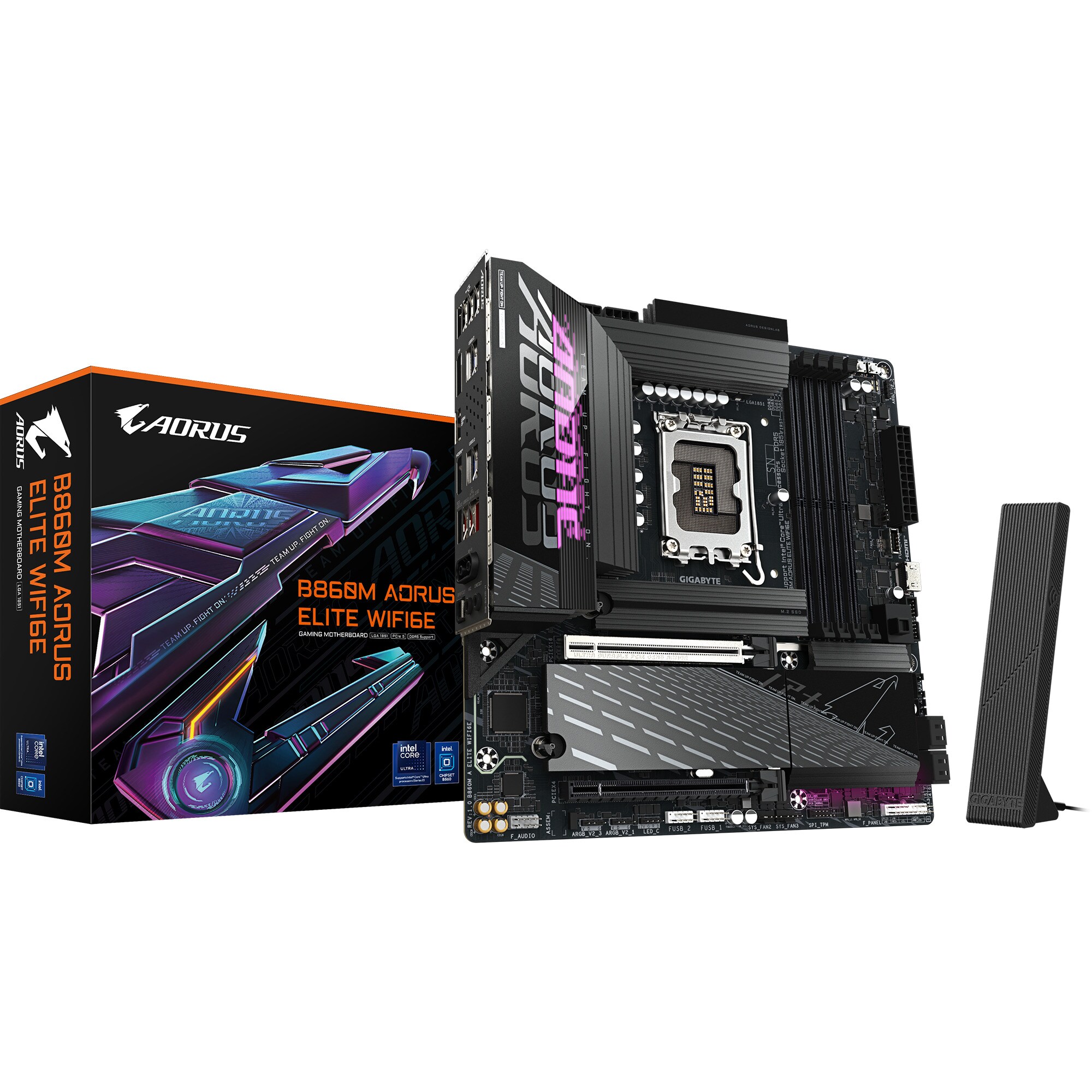 GIGABYTE Mainboard B860M AORUS ELITE WIFI6E - Bild 1