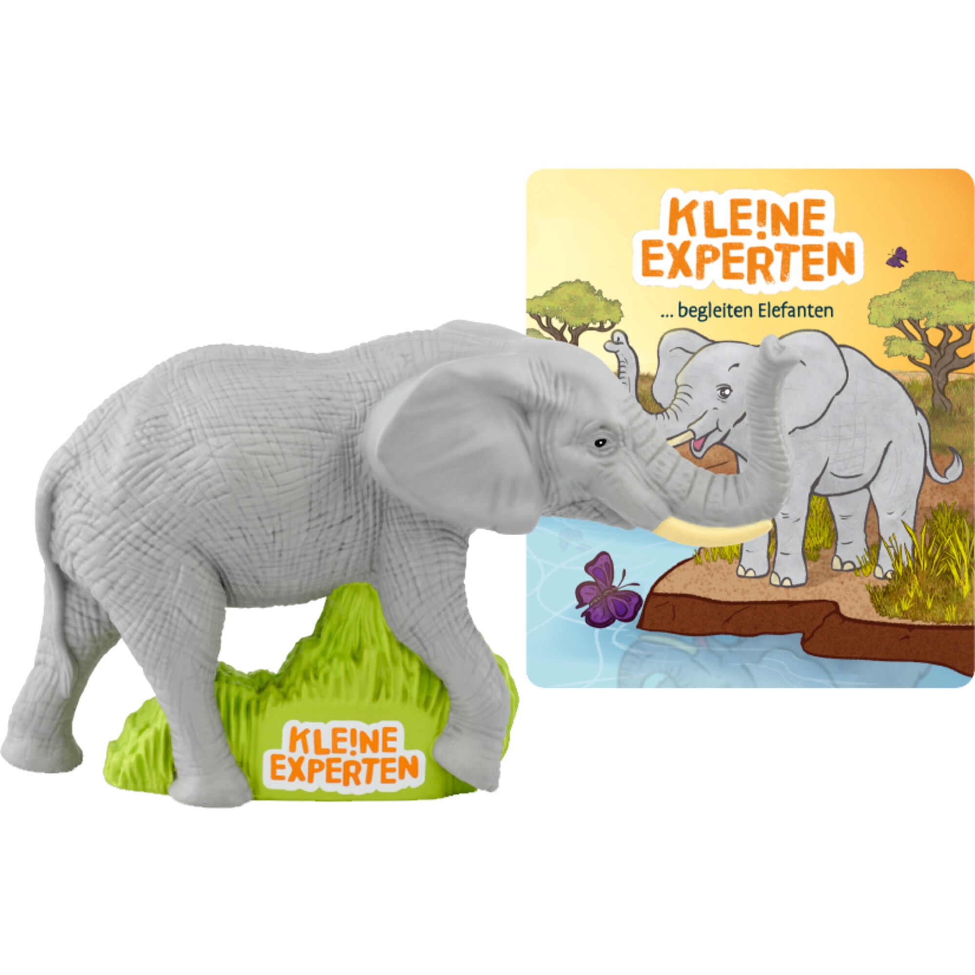 Tonies Spielfigur KLE!NE EXPERTEN ...begleiten Elefanten - Bild 1