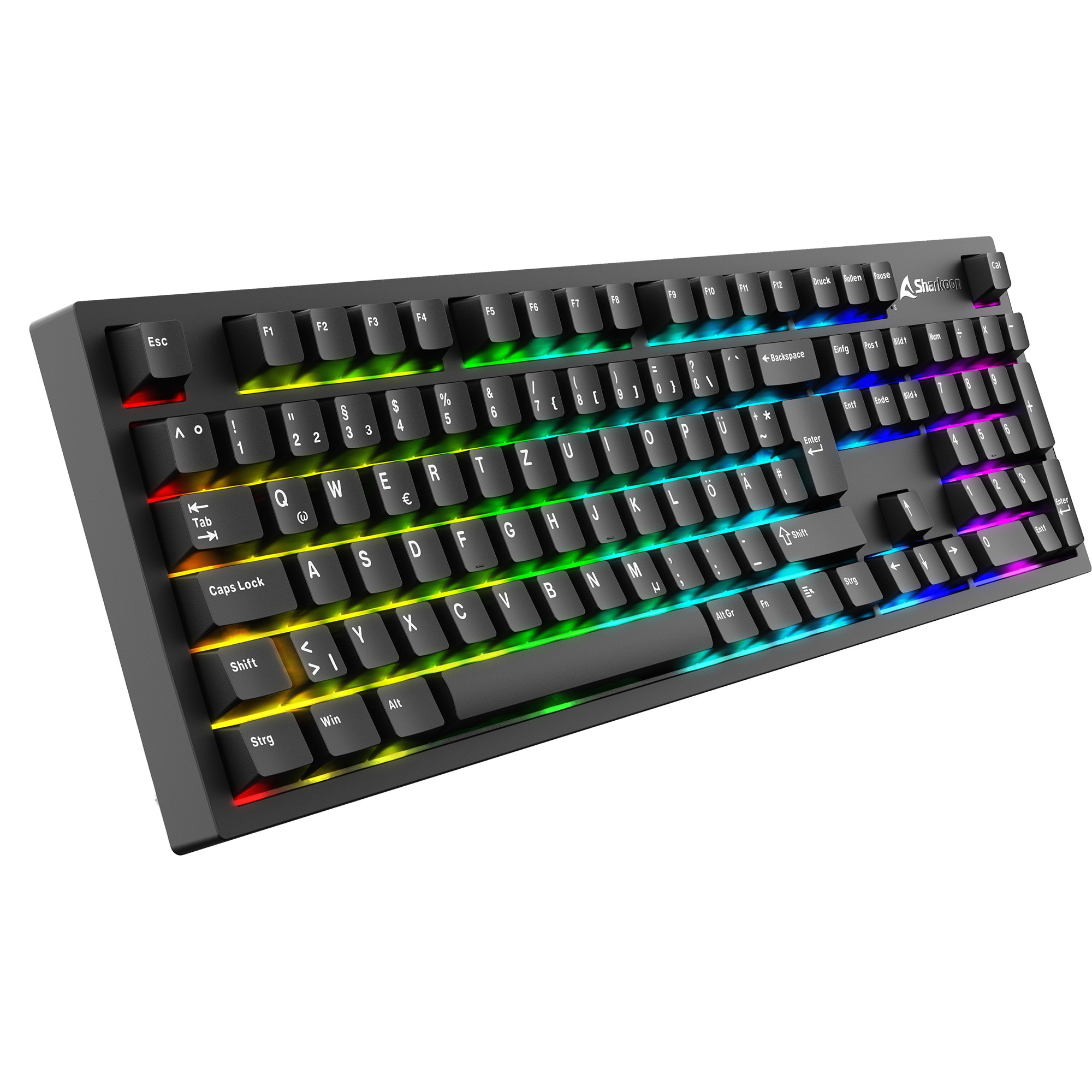Sharkoon Tastatur OfficePal KB70W Silent - Bild 1
