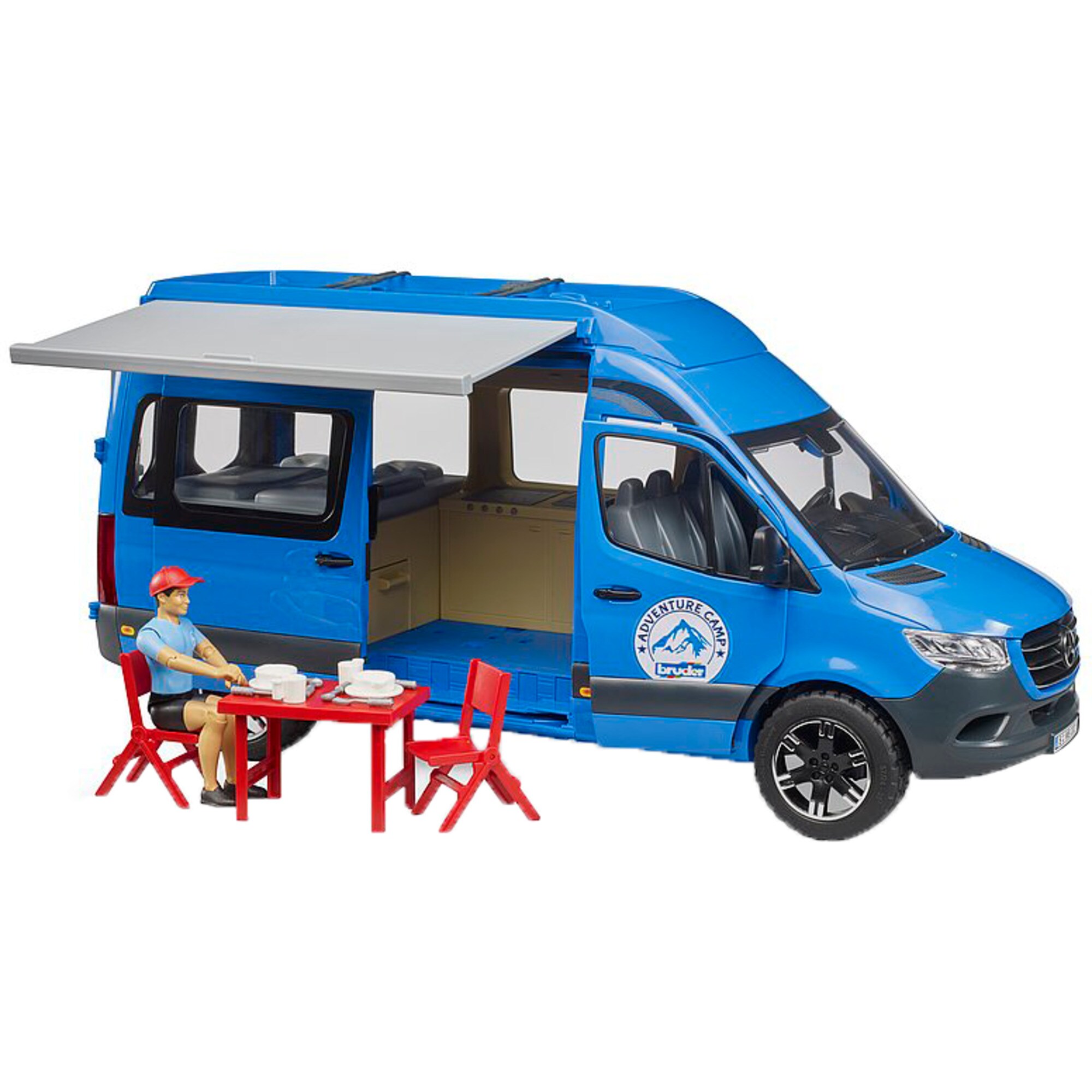 bruder Modellfahrzeug MB Sprinter Camper mit Fahrer - Bild 1