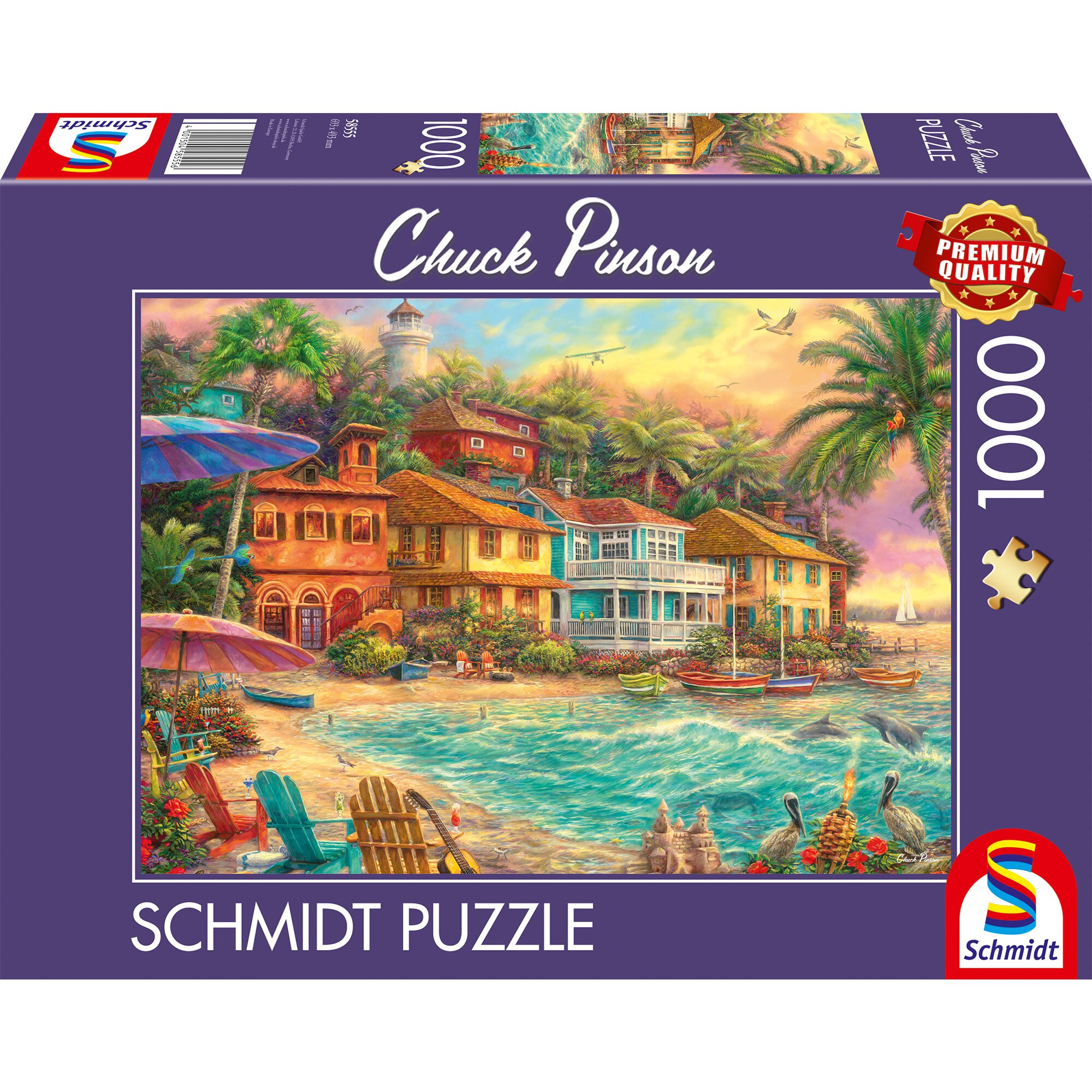 Schmidt Spiele Puzzle Chuck Pinson: Inselzeit - Bild 1