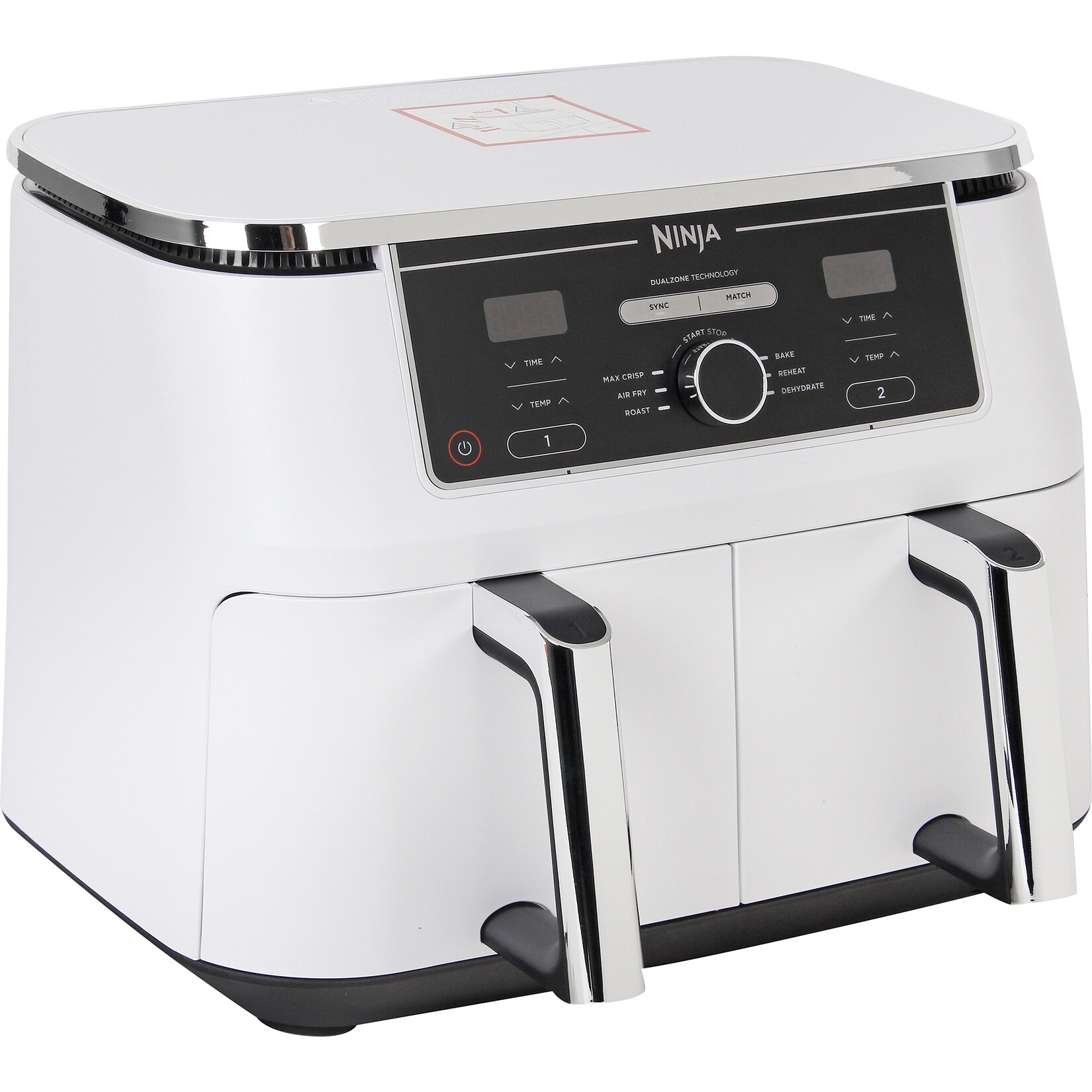 Ninja Heißluftfritteuse Foodi MAX Dual Zone Heißluftfritteuse AF400EUWH | 00622356261180
