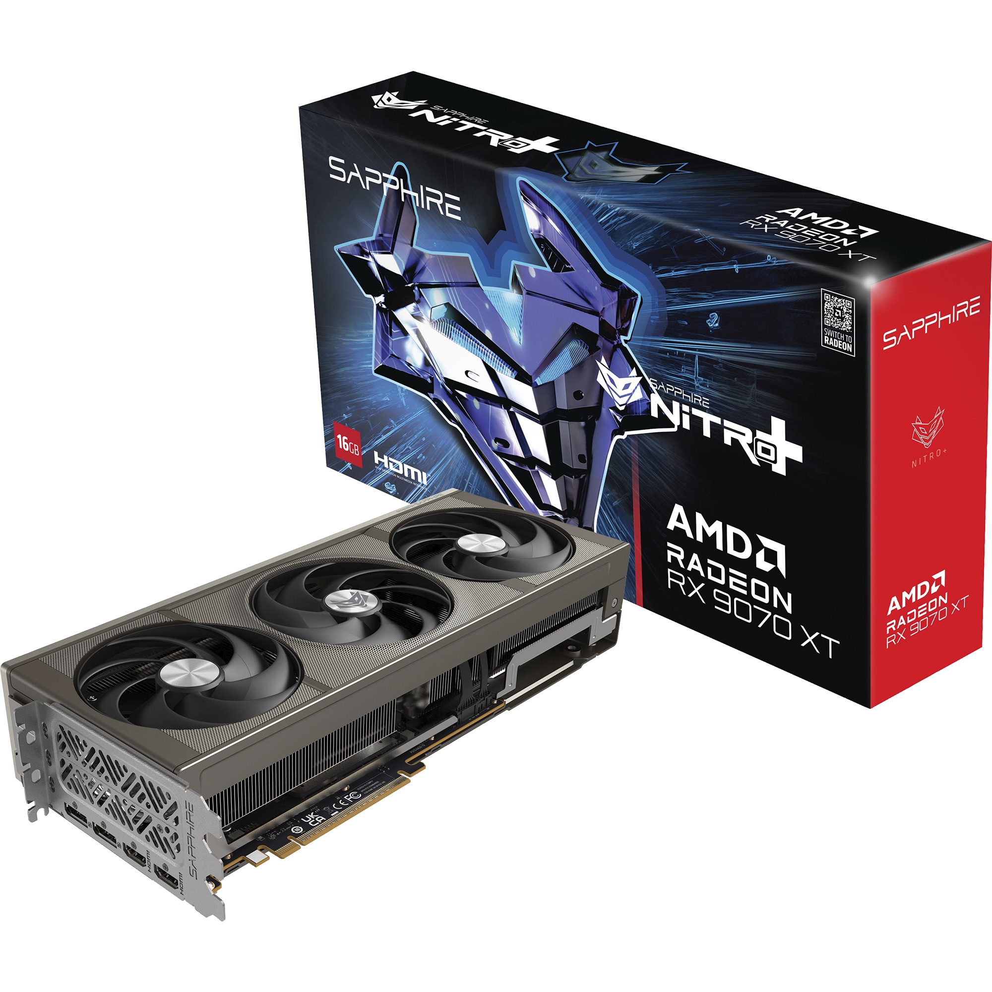 SAPPHIRE Grafikkarte Radeon RX 9070 XT Nitro+ Gaming OC - Bild 1