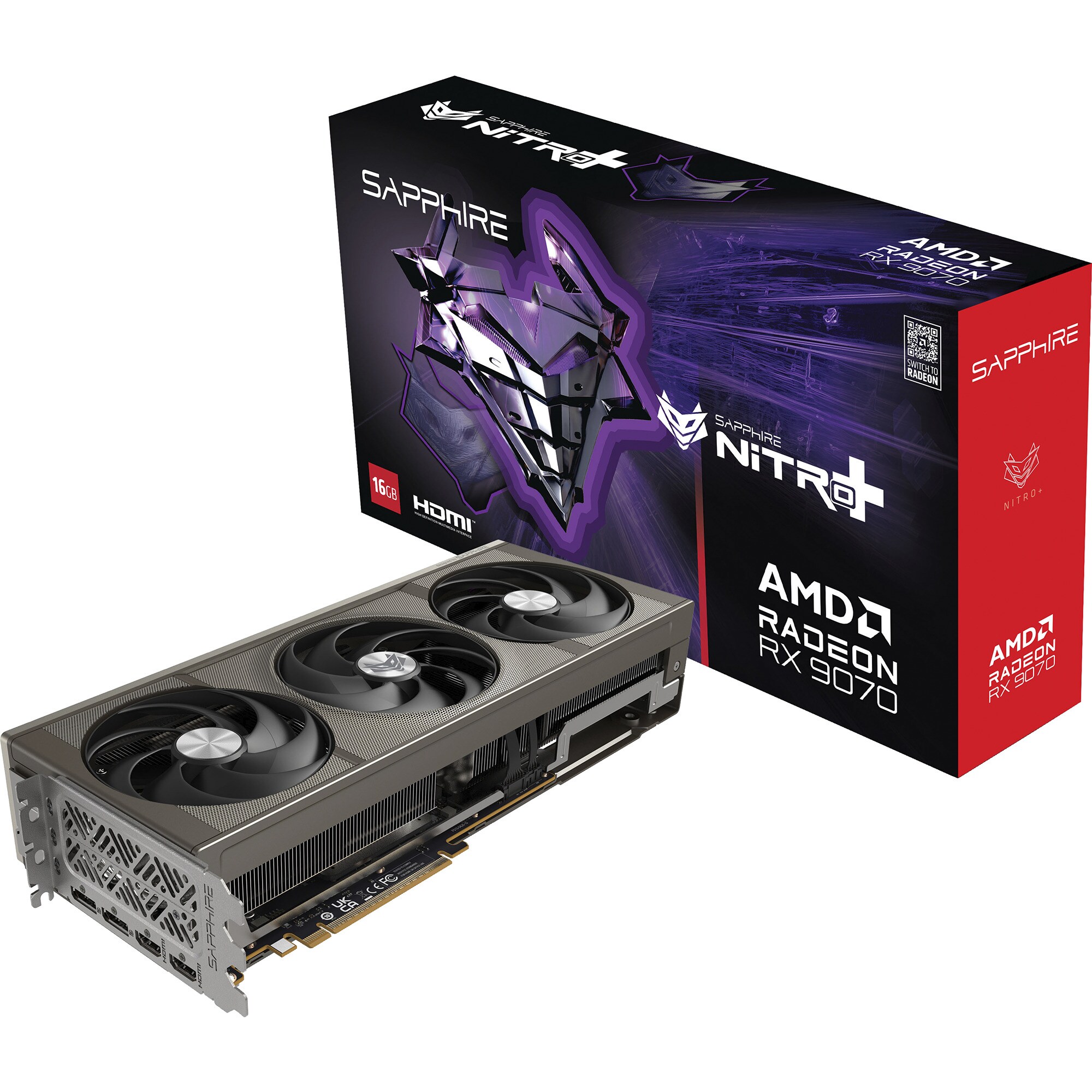 SAPPHIRE Grafikkarte Radeon RX 9070 Nitro+ Gaming OC - Bild 1