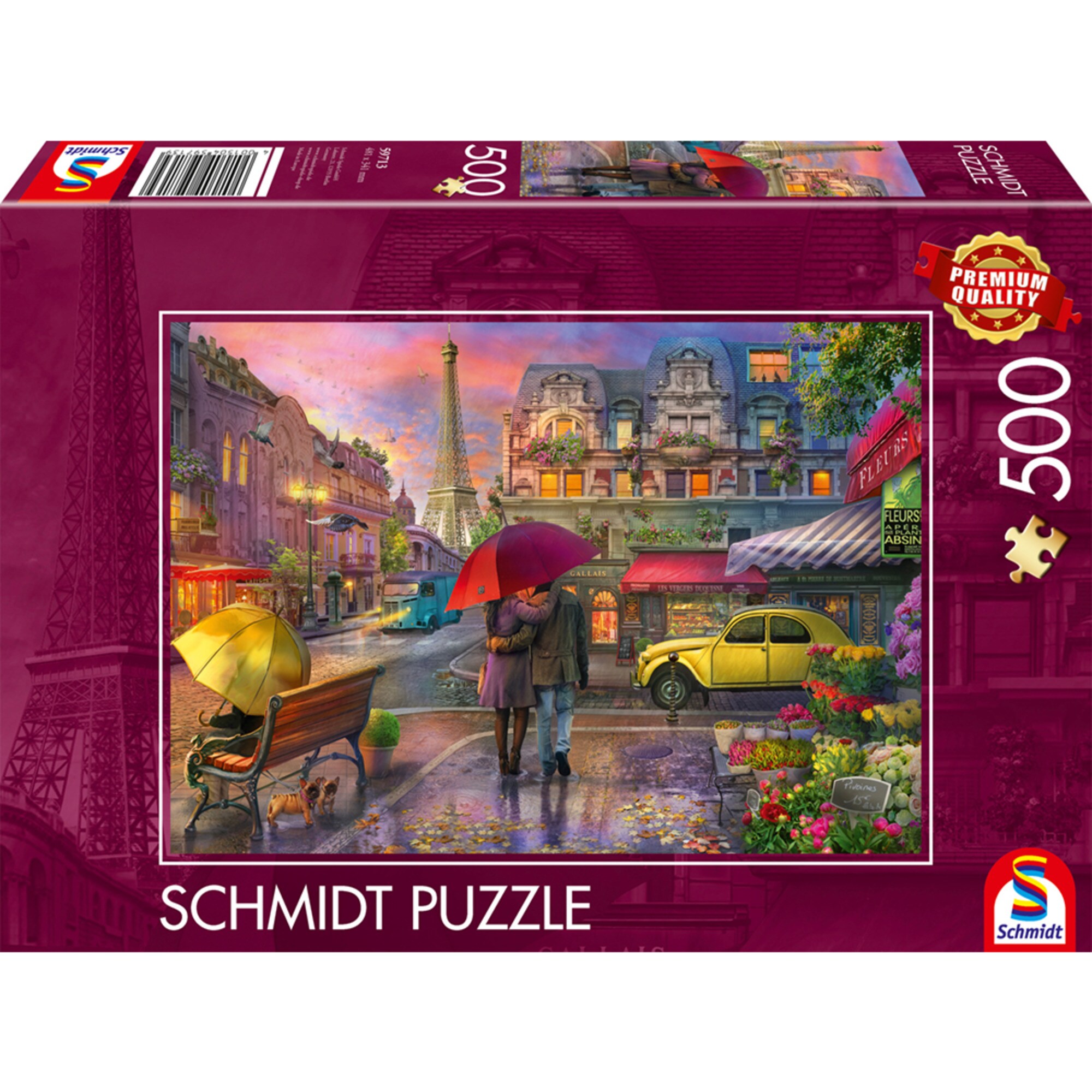 Schmidt Spiele Puzzle Regenzauber in Paris - Bild 1