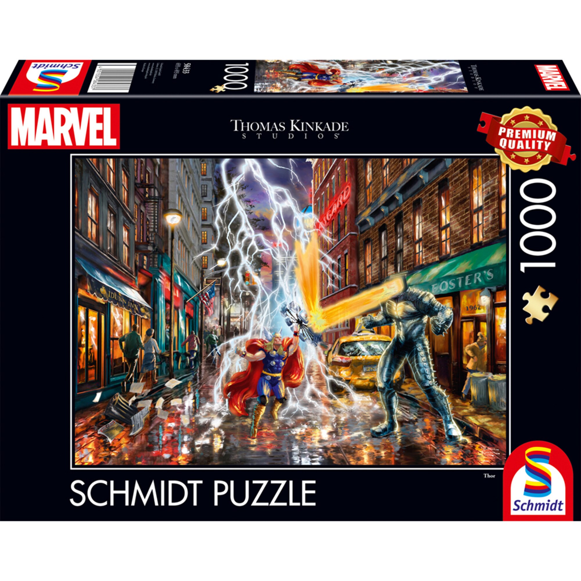 Schmidt Spiele Puzzle Thomas Kinkade Studios: Marvel - Thor - Bild 1