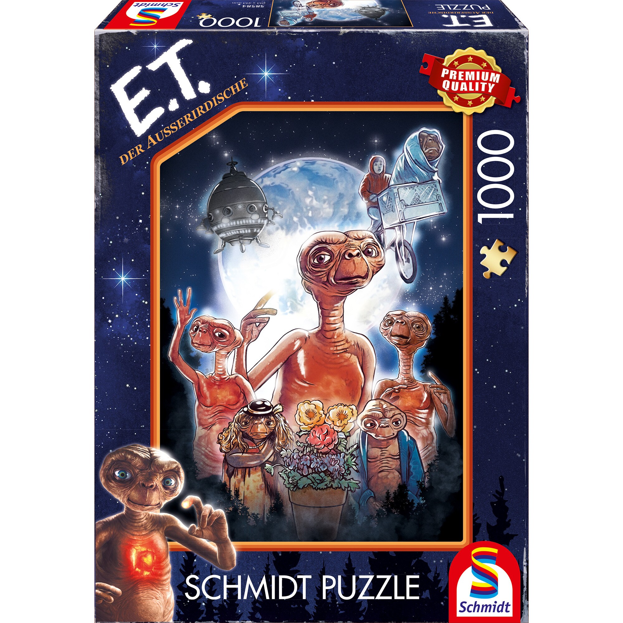 Schmidt Spiele Puzzle E.T. Der Au&szlig;erirdische - Abenteuer eines Au&szlig;erirdischen - Bild 1